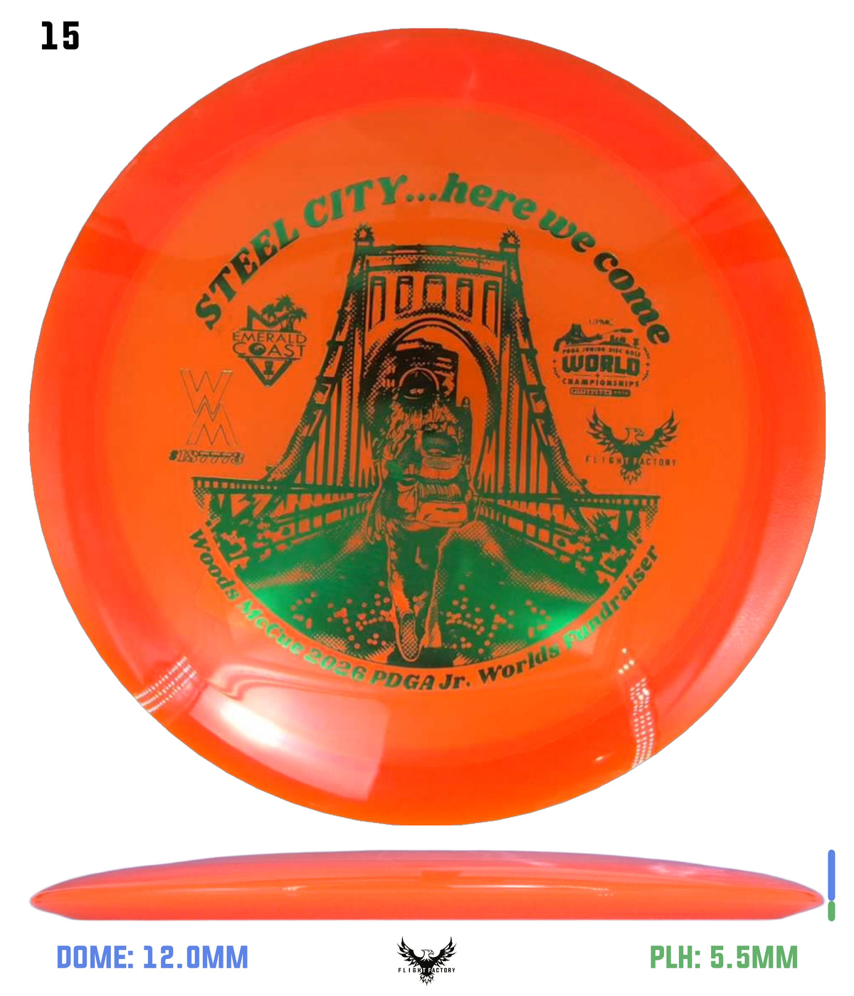 Innova Champion Roadrunner - Woods McCue Fundraiser Discs