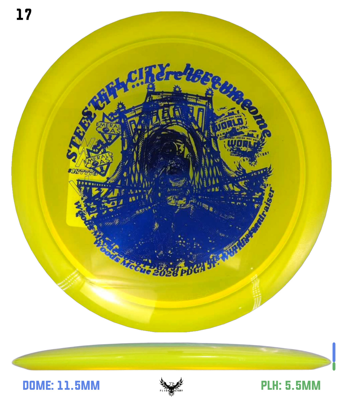 Innova Champion Roadrunner - Woods McCue Fundraiser Discs