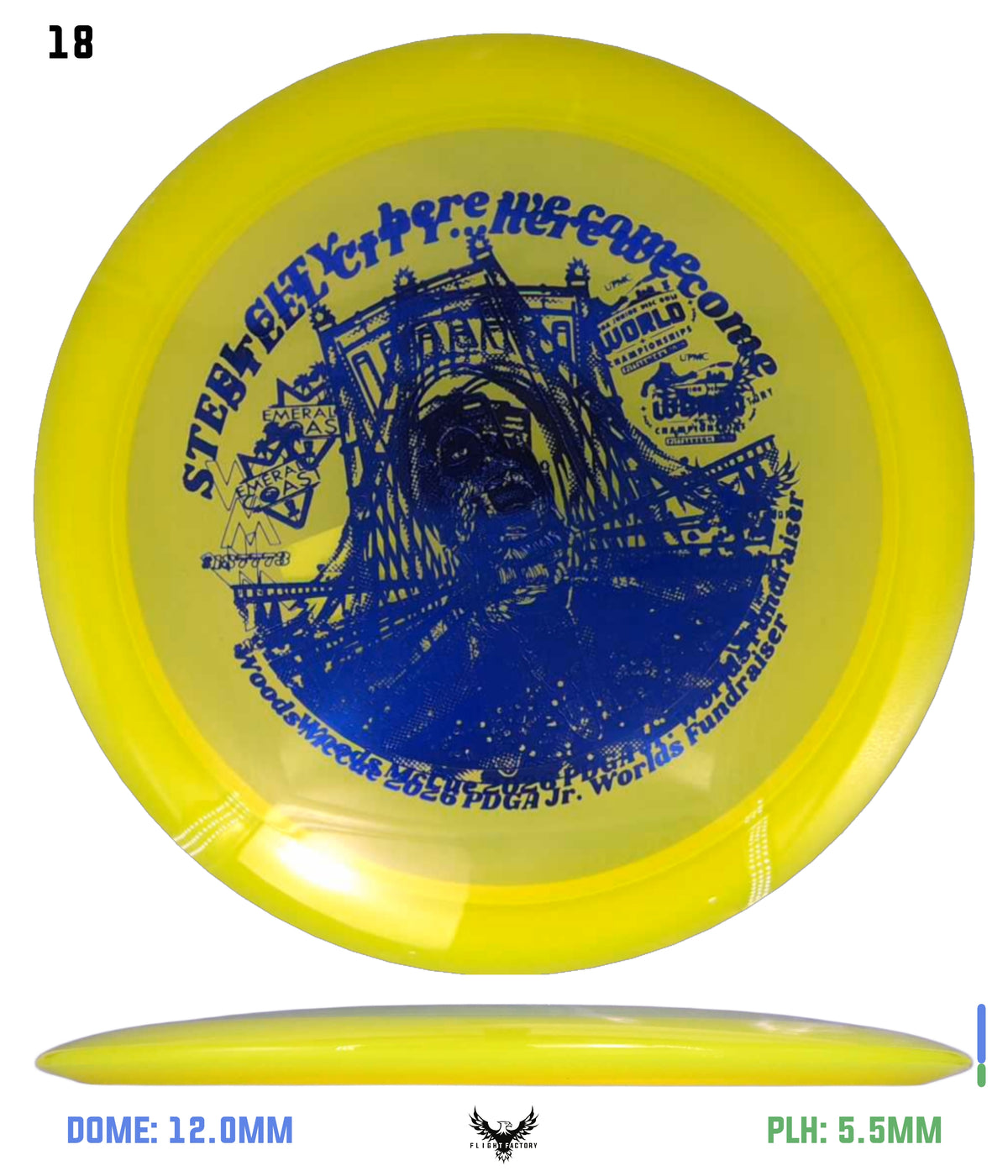 Innova Champion Roadrunner - Woods McCue Fundraiser Discs