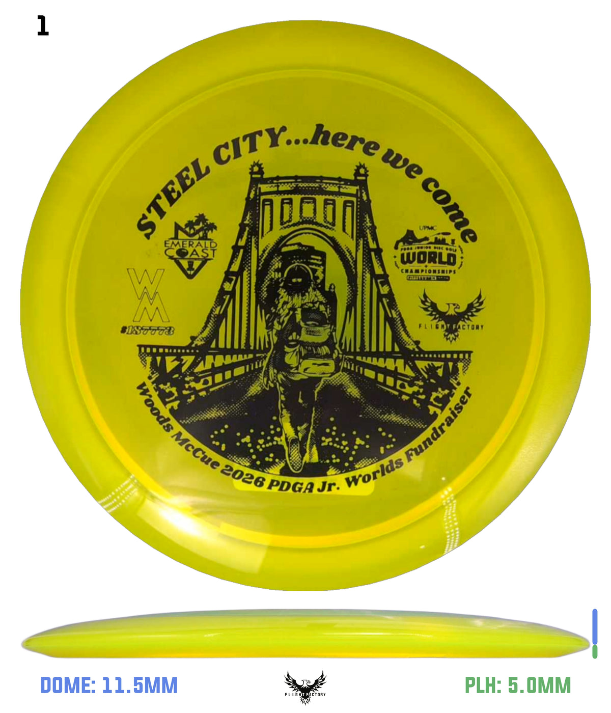 Innova Champion Roadrunner - Woods McCue Fundraiser Discs