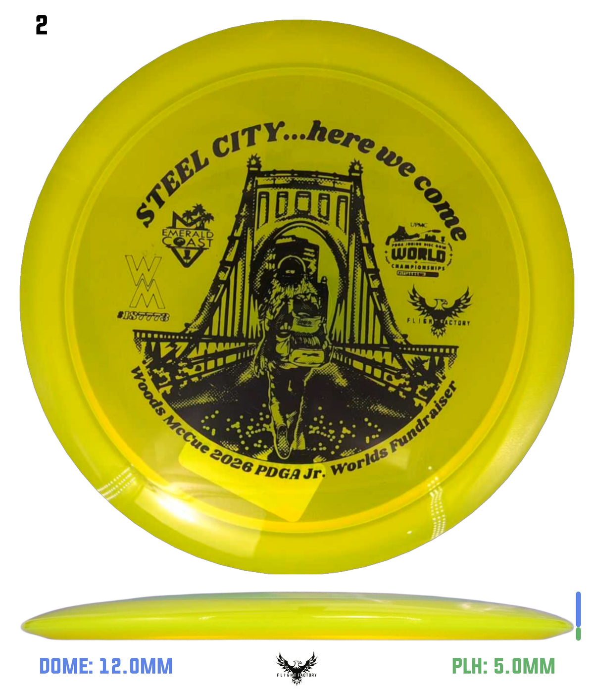 Innova Champion Roadrunner - Woods McCue Fundraiser Discs