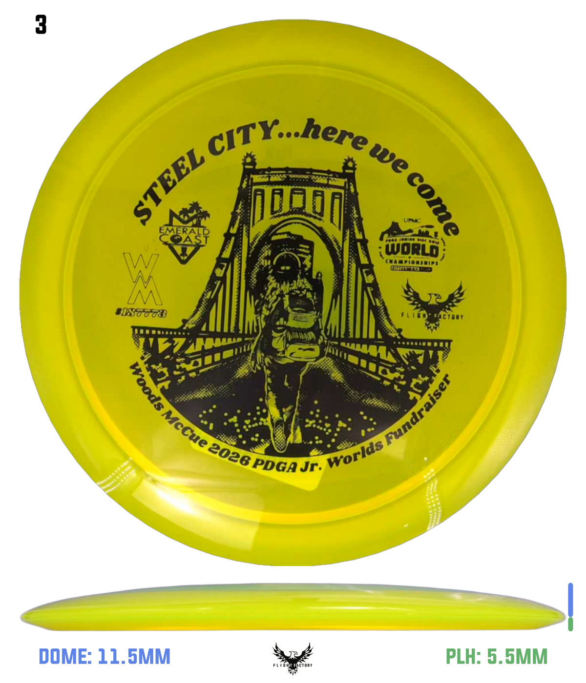 Innova Champion Roadrunner - Woods McCue Fundraiser Discs