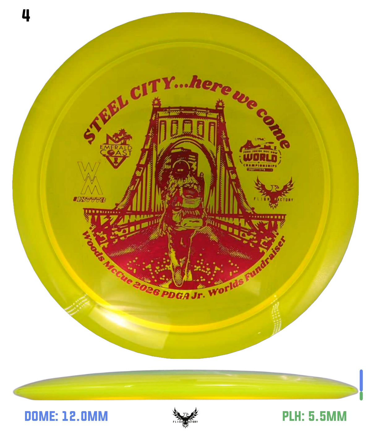 Innova Champion Roadrunner - Woods McCue Fundraiser Discs