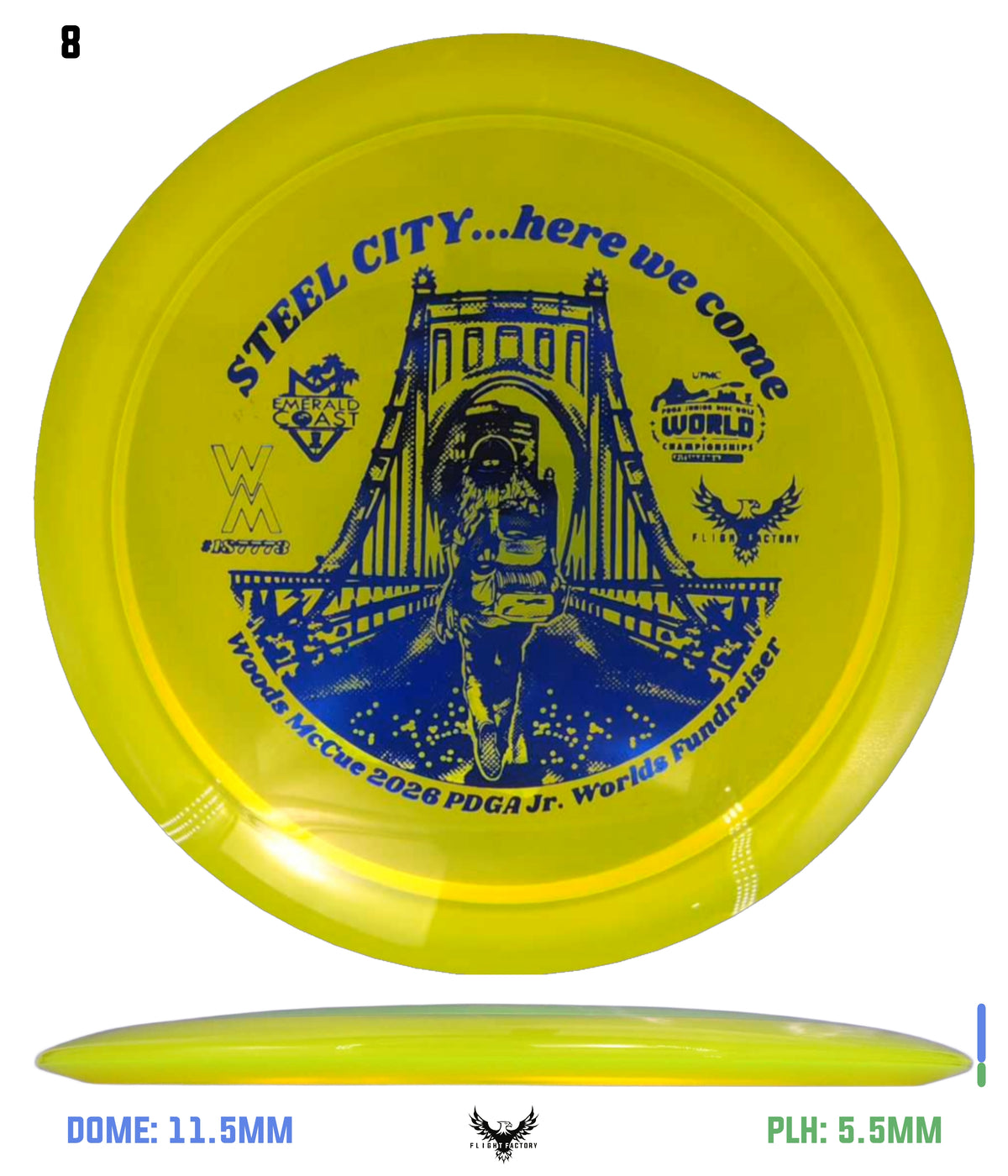 Innova Champion Roadrunner - Woods McCue Fundraiser Discs