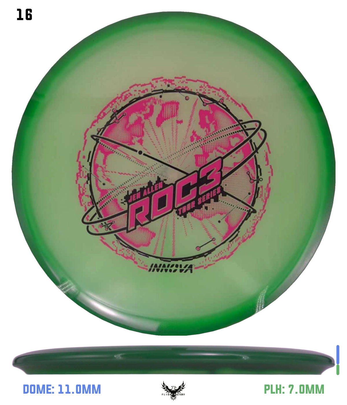 Innova Proto Glow Halo Champion Roc3 - Jen Allen 2026 Tour Series