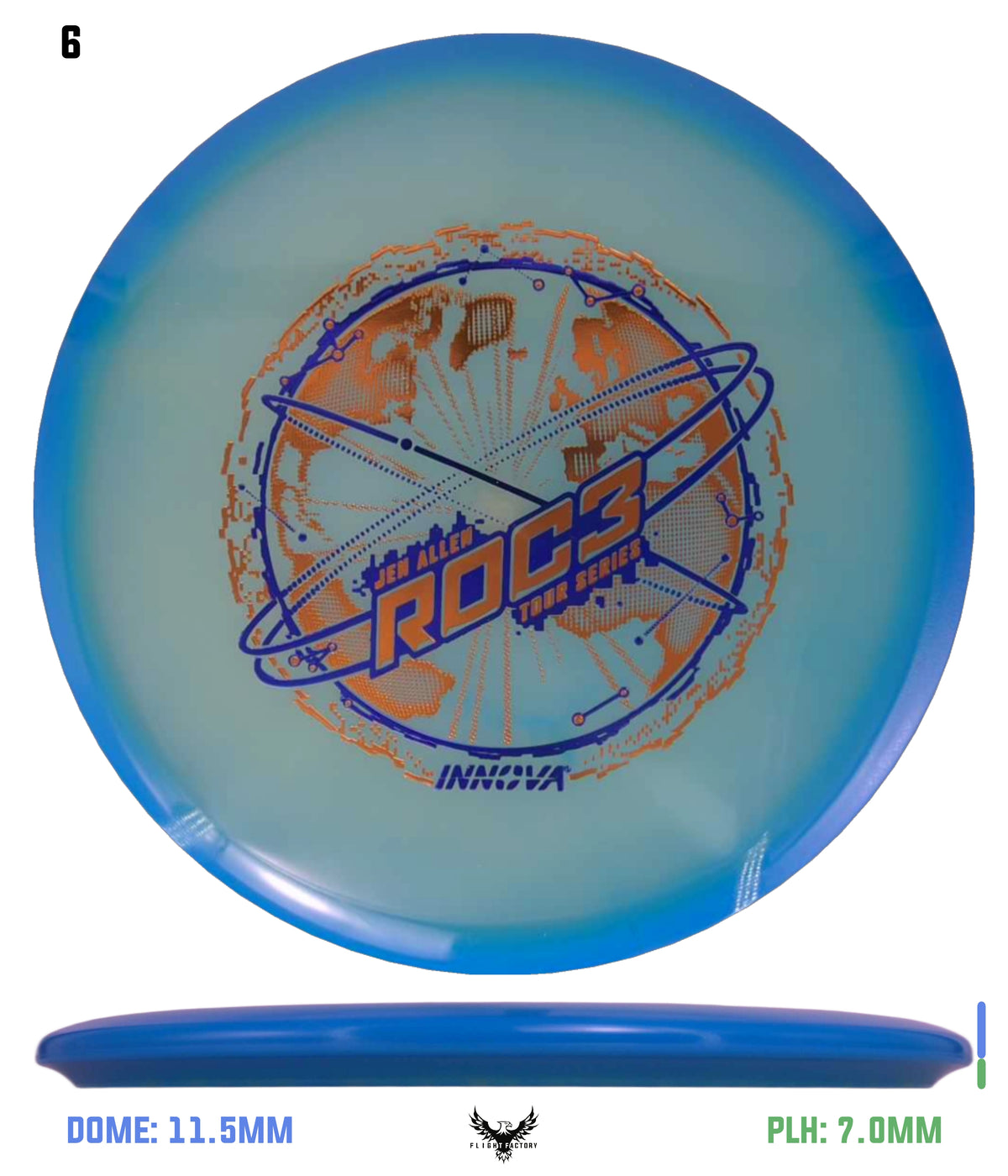Innova Proto Glow Halo Champion Roc3 - Jen Allen 2026 Tour Series