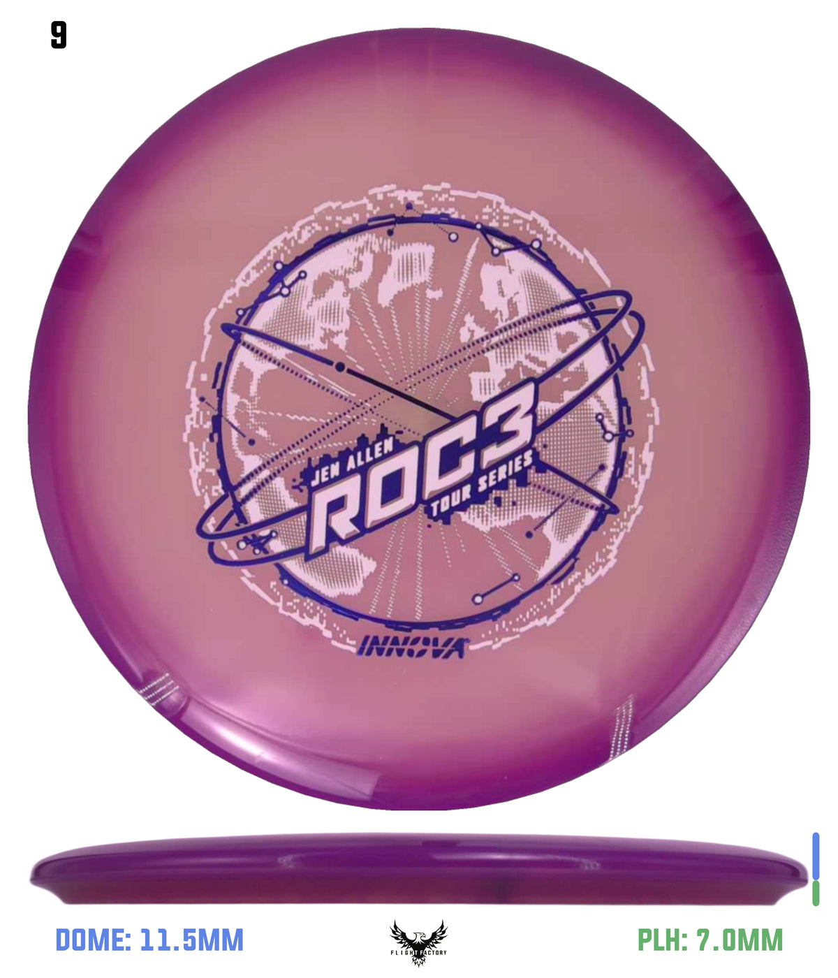 Innova Proto Glow Halo Champion Roc3 - Jen Allen 2026 Tour Series