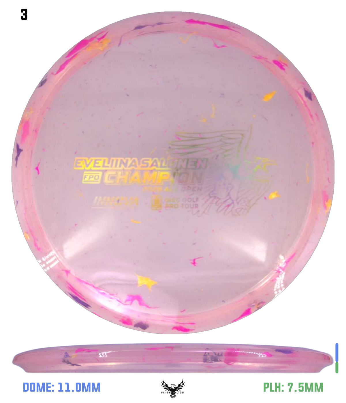 Innova Partytime Champion Roc3 - Eveliina Salonen Ale Open 2026