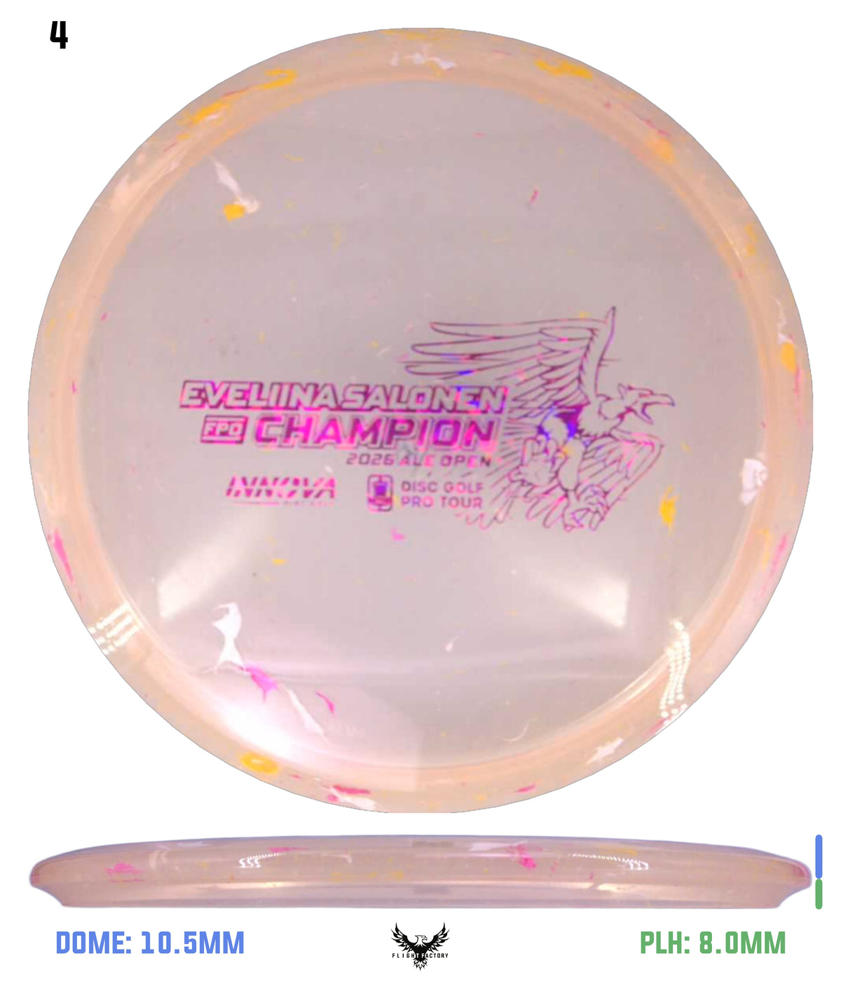 Innova Partytime Champion Roc3 - Eveliina Salonen Ale Open 2026