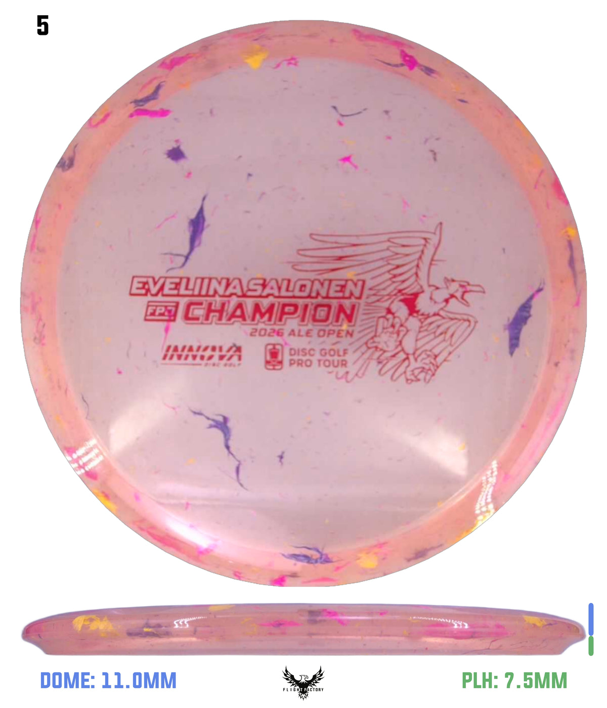 Innova Partytime Champion Roc3 - Eveliina Salonen Ale Open 2026