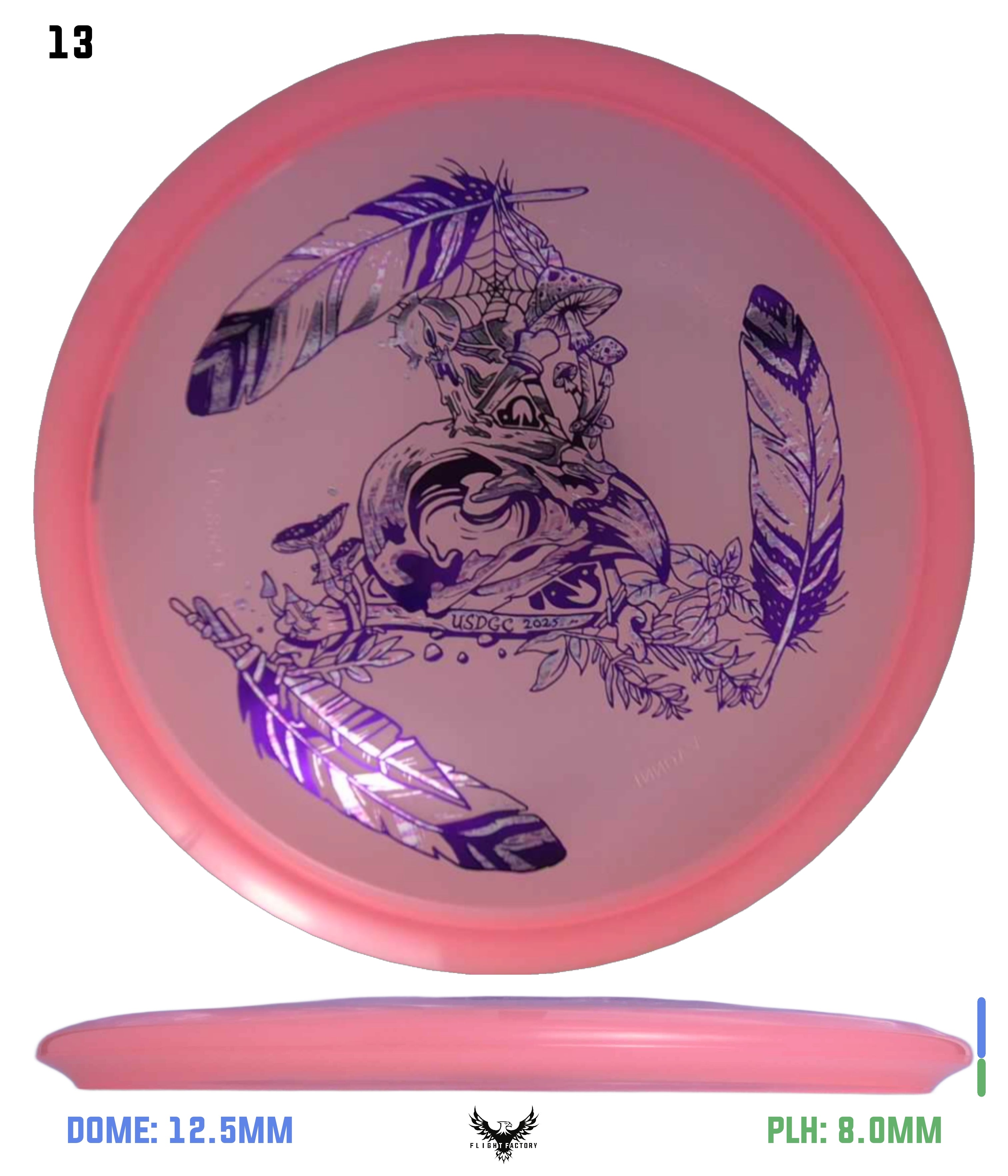 Innova Champion Thrower Roc - 2025 USDGC Shaman - Flight Factory Discs