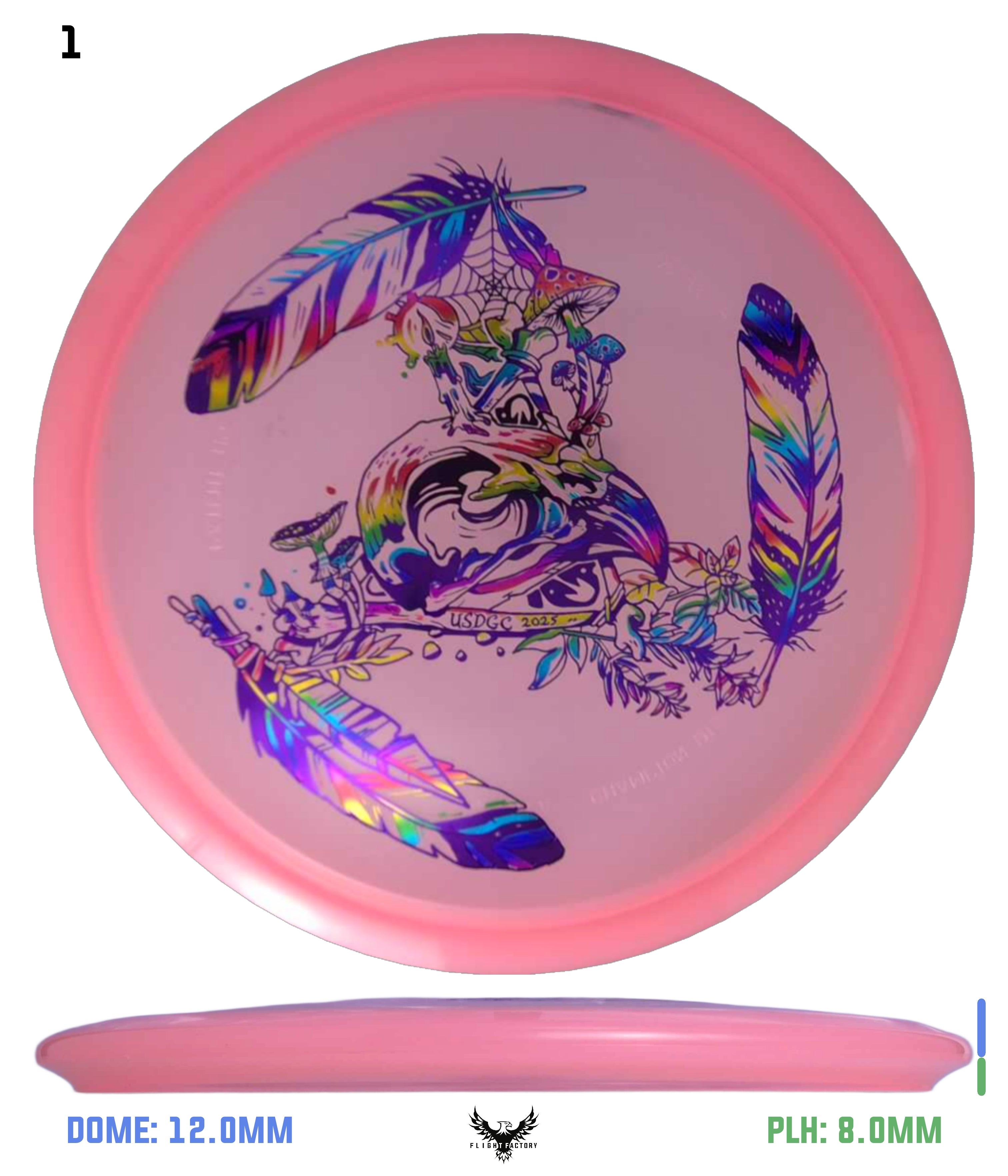 Innova Champion Thrower Roc - 2025 USDGC Shaman - Flight Factory Discs