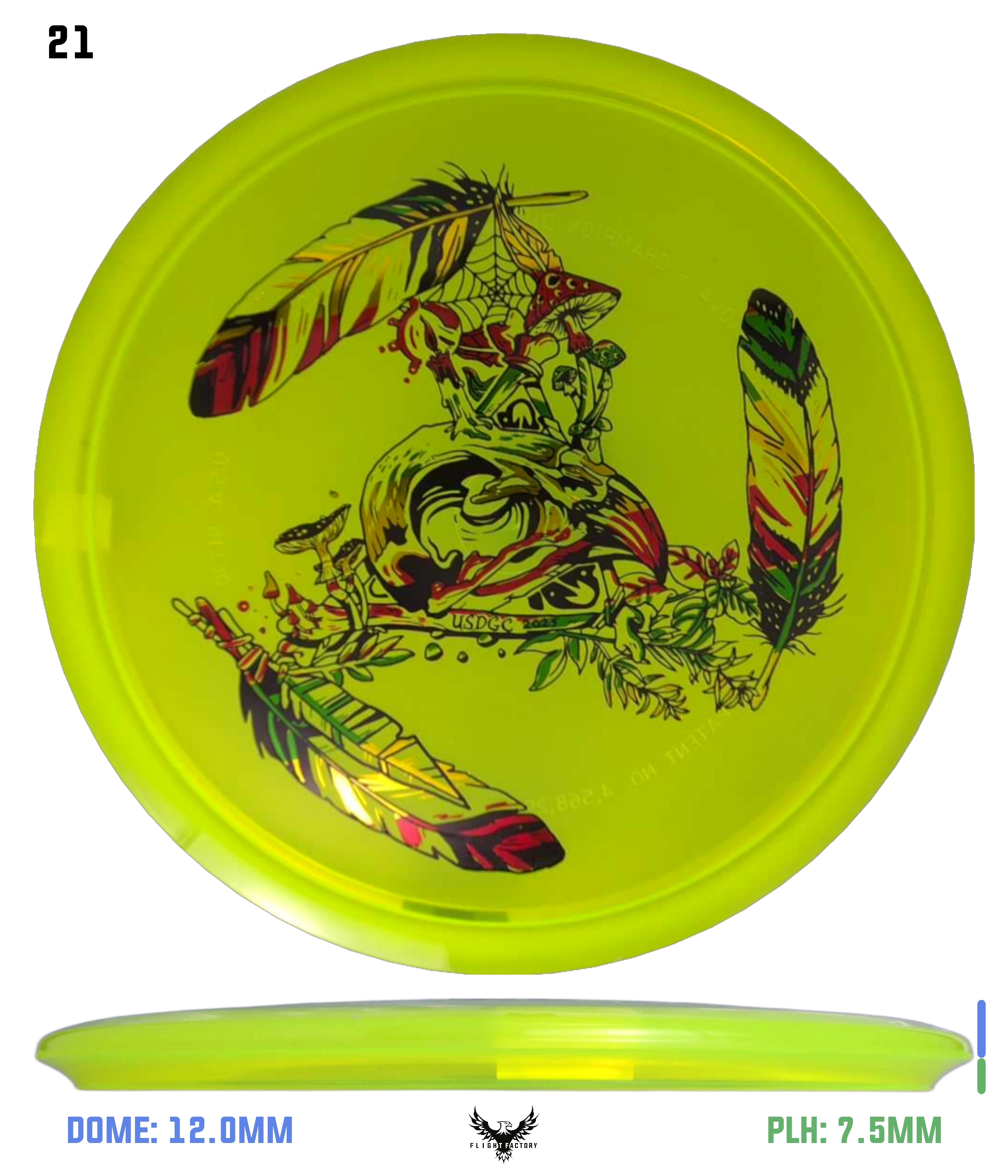 ★kangalさん専用　トロフィークロージング 2505 2ndタイプ Innova Champion Thrower Roc - 2025 USDGC Shaman - Flight Factory Discs