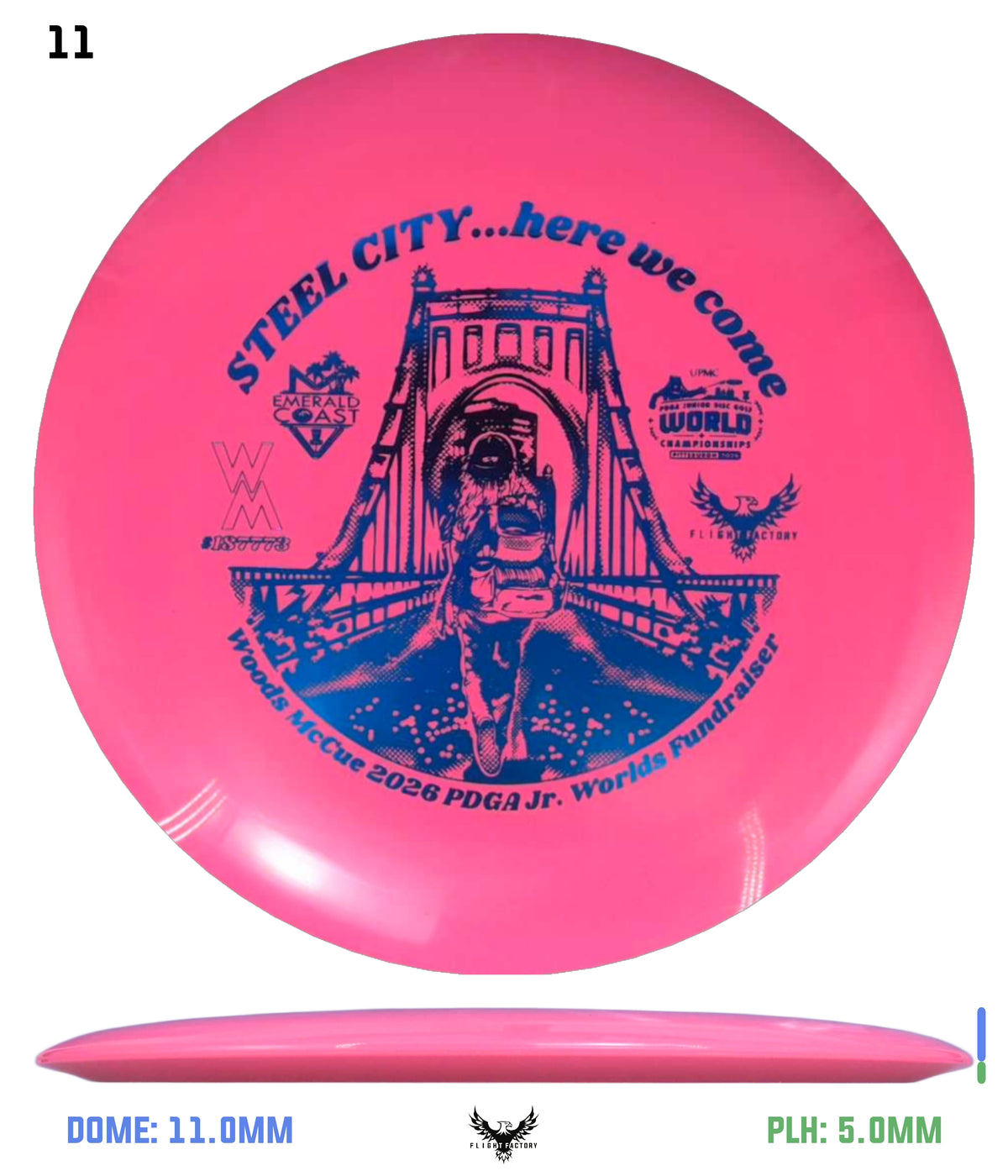 Innova Star Sidewinder - Woods McCue Fundraiser Discs