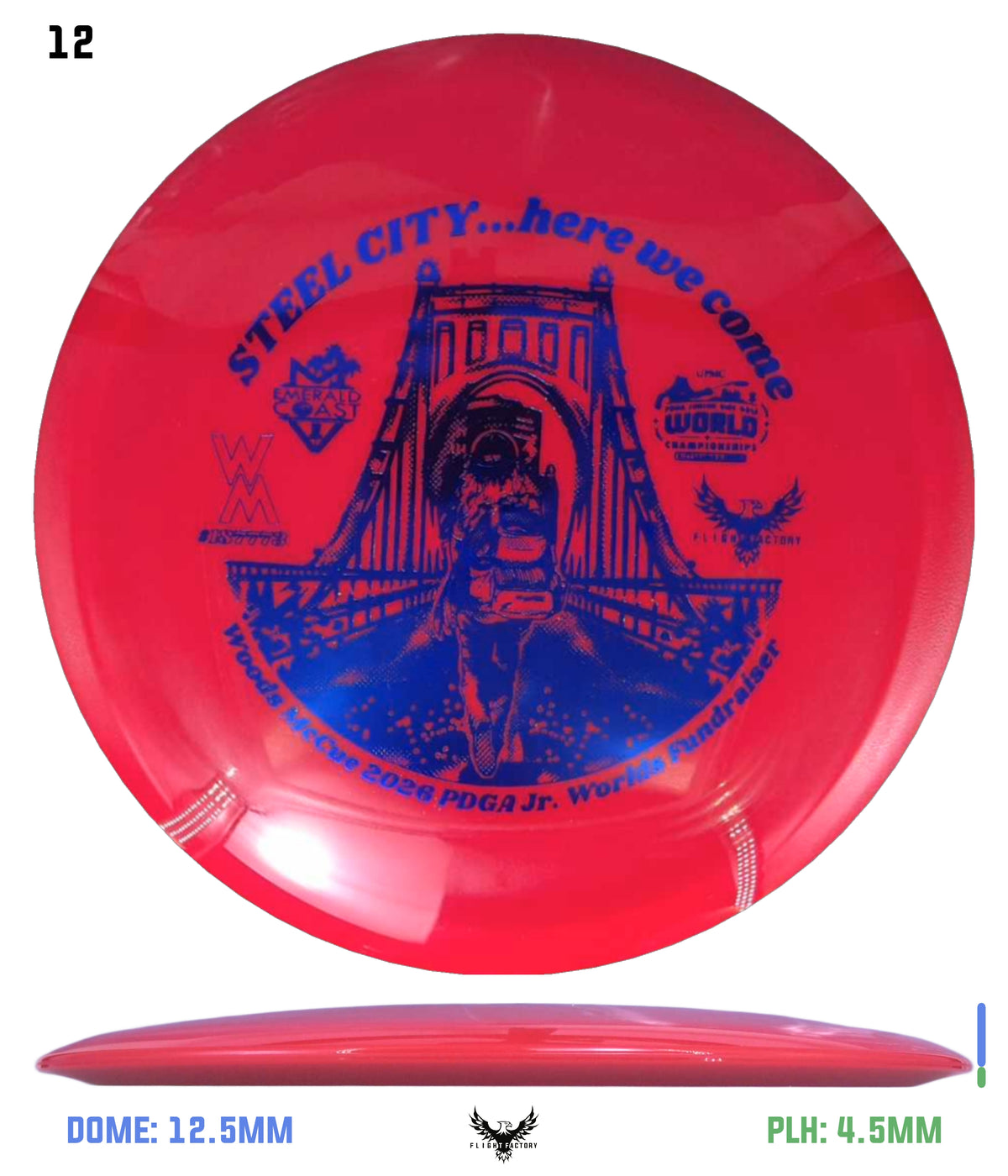 Innova Star Sidewinder - Woods McCue Fundraiser Discs