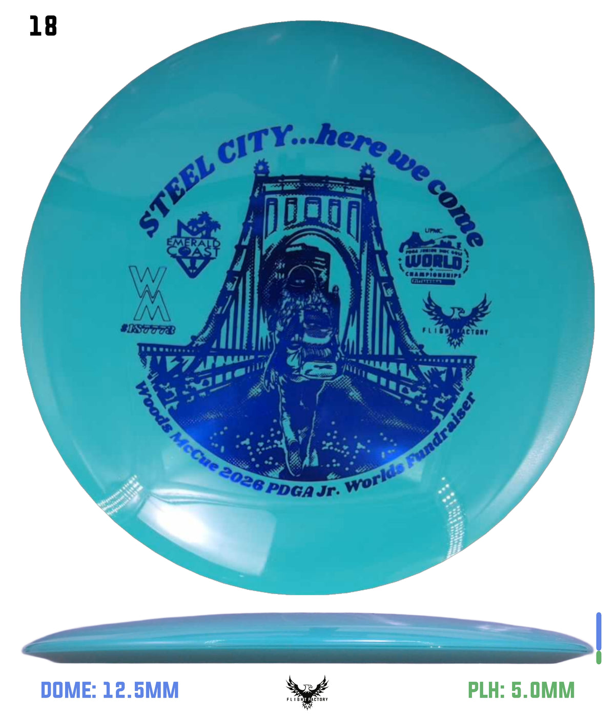 Innova Star Sidewinder - Woods McCue Fundraiser Discs