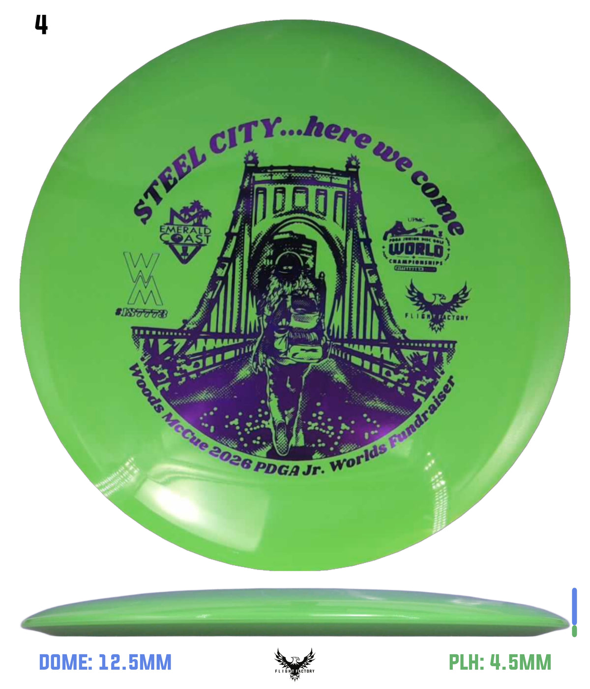 Innova Star Sidewinder - Woods McCue Fundraiser Discs