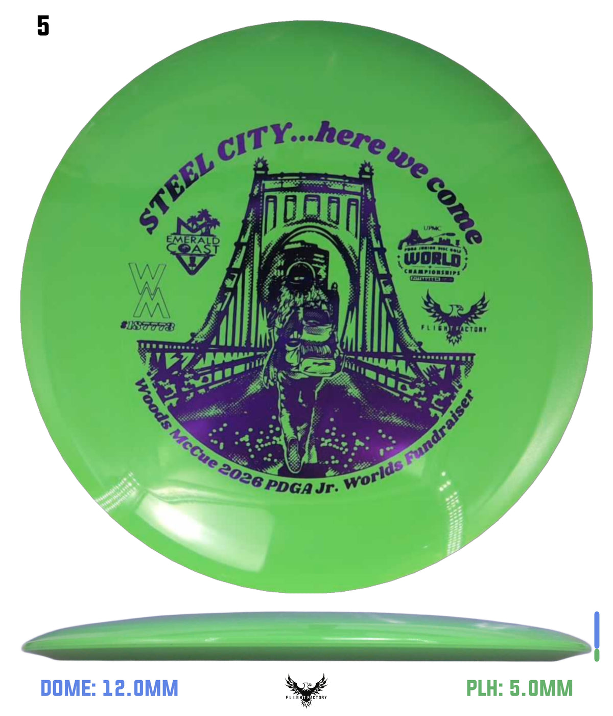 Innova Star Sidewinder - Woods McCue Fundraiser Discs