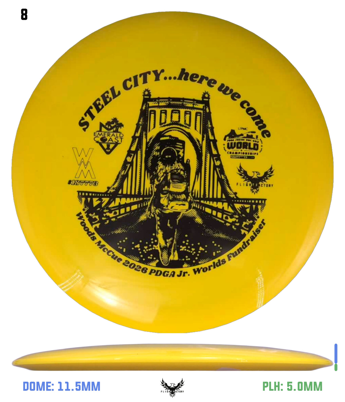Innova Star Sidewinder - Woods McCue Fundraiser Discs