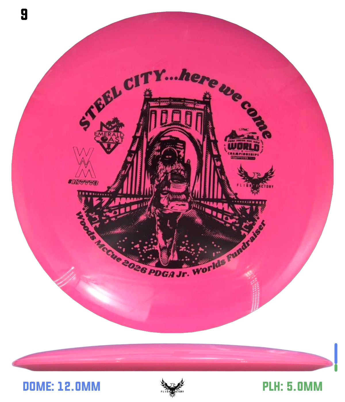Innova Star Sidewinder - Woods McCue Fundraiser Discs