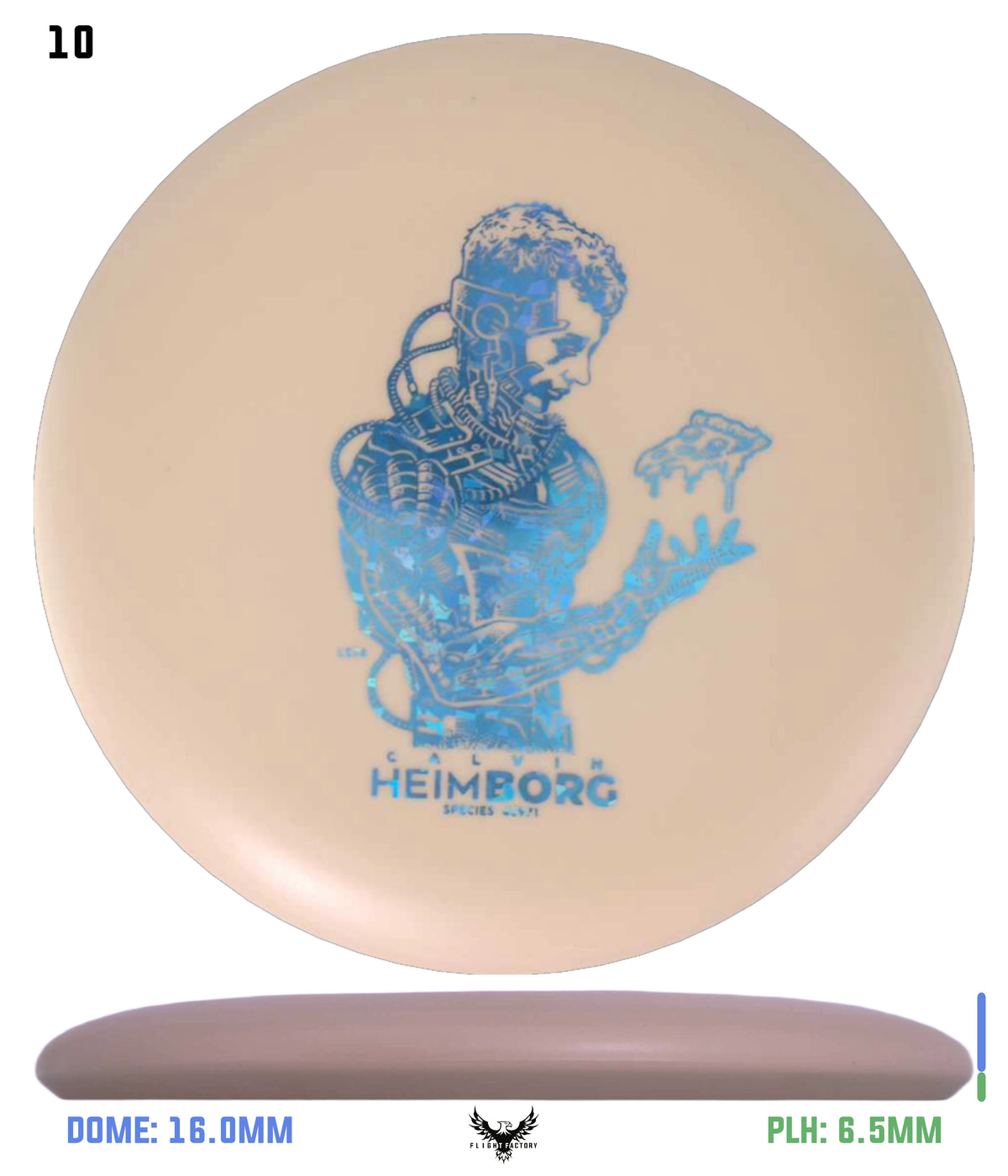Innova Proto DX Glow Aviar - Calvin HeimBORG Slice
