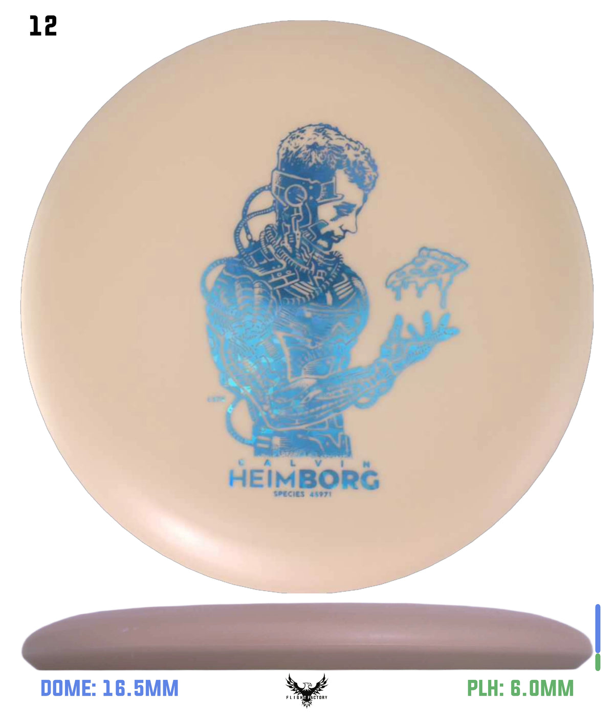 Innova Proto DX Glow Aviar - Calvin HeimBORG Slice