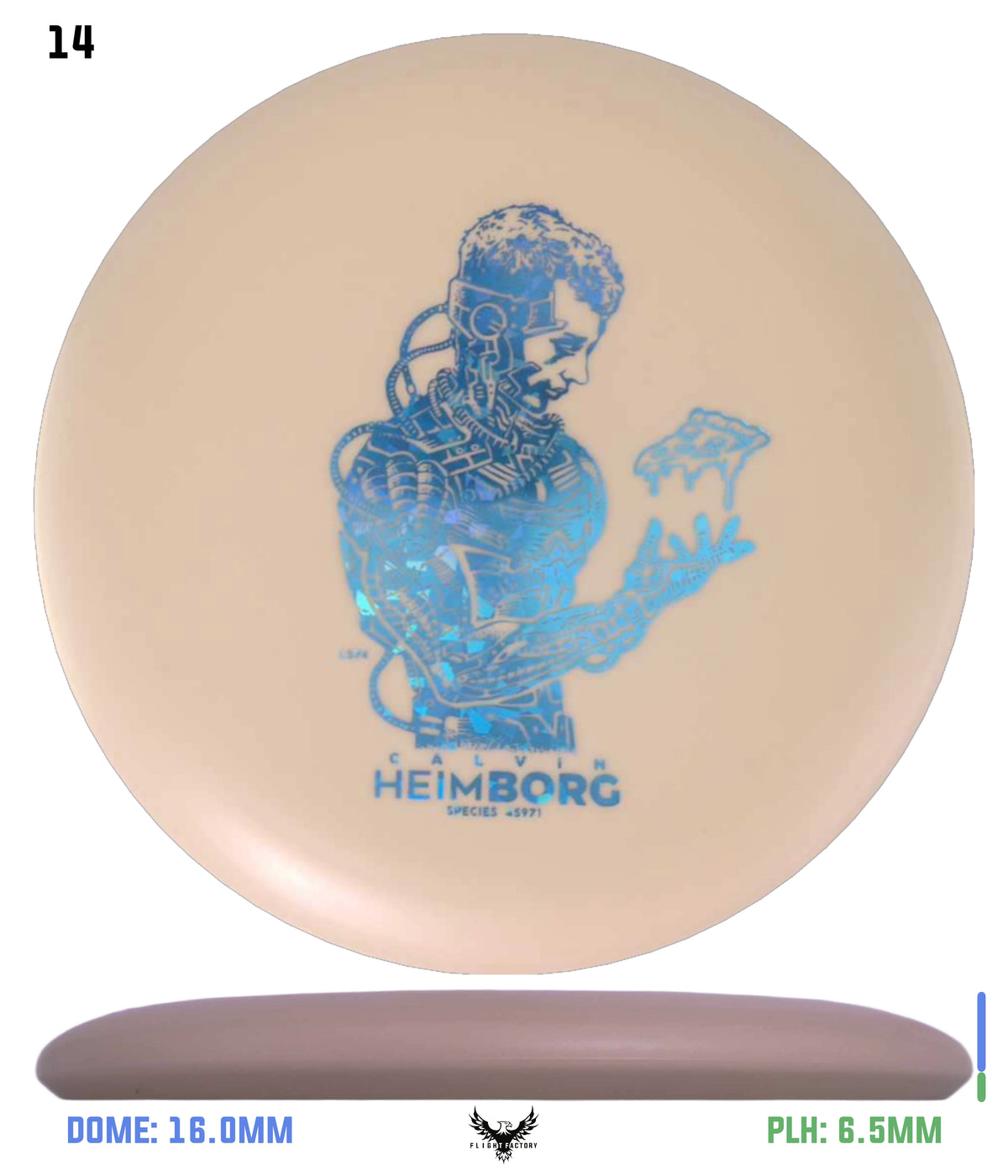Innova Proto DX Glow Aviar - Calvin HeimBORG Slice