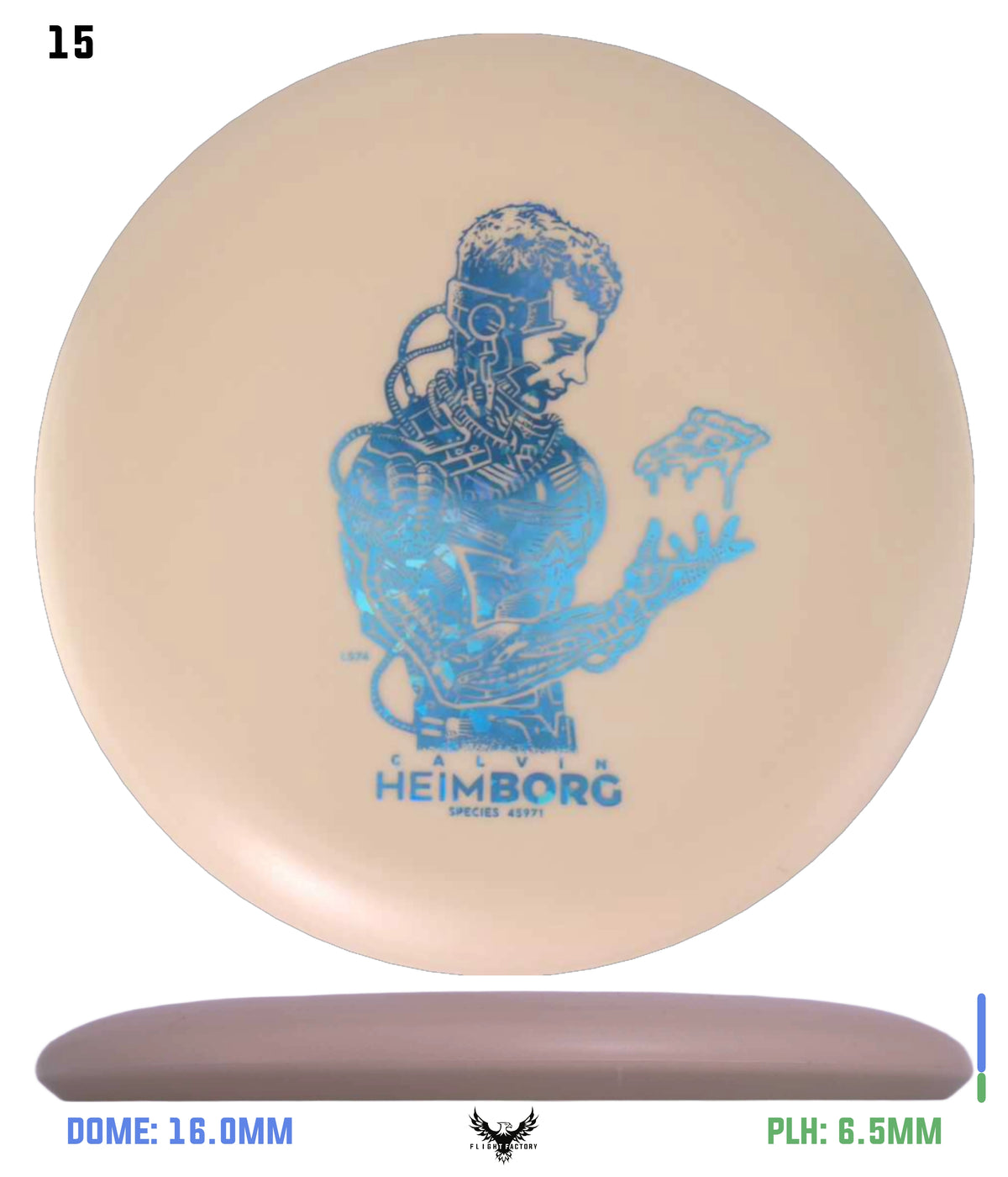 Innova Proto DX Glow Aviar - Calvin HeimBORG Slice