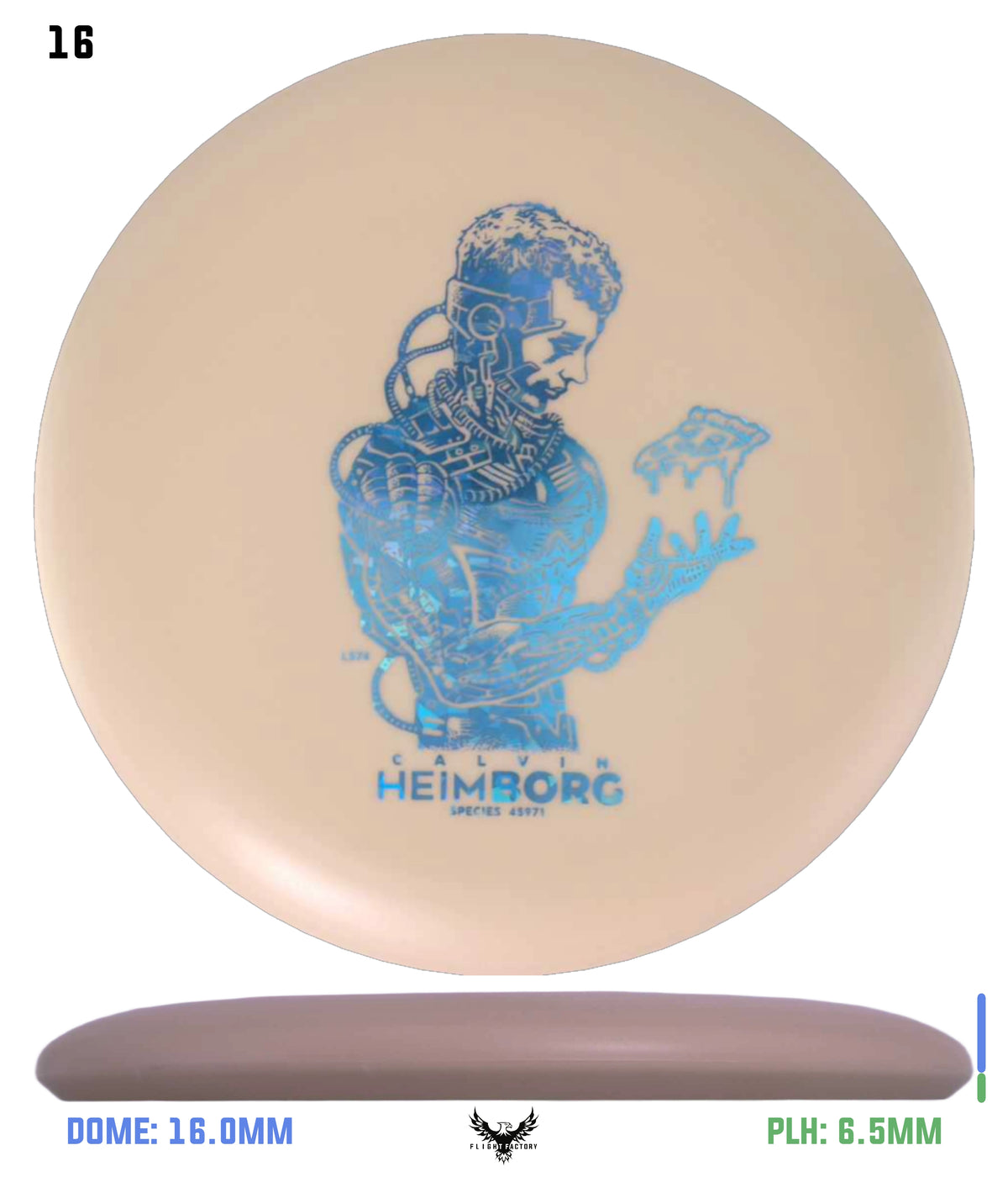 Innova Proto DX Glow Aviar - Calvin HeimBORG Slice
