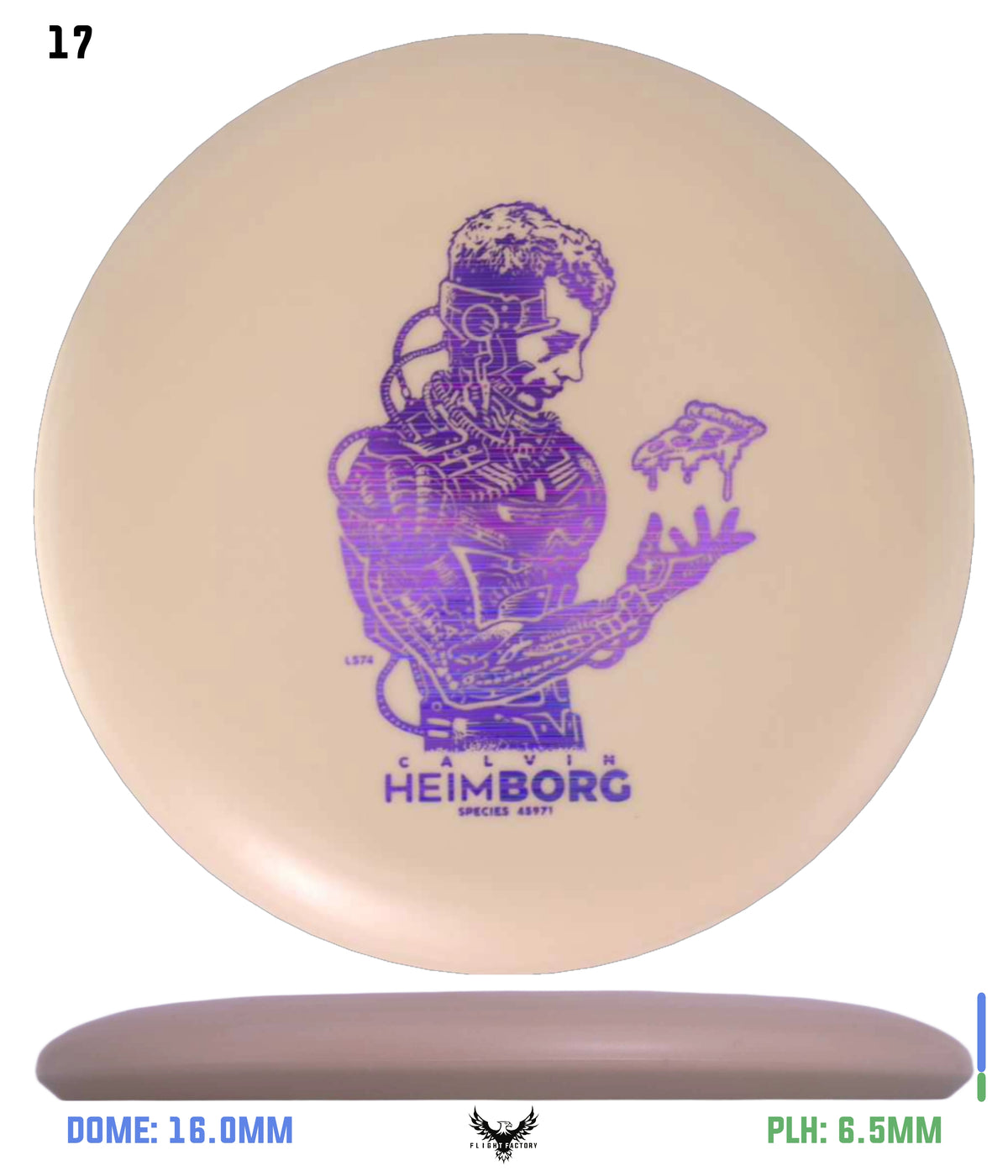 Innova Proto DX Glow Aviar - Calvin HeimBORG Slice