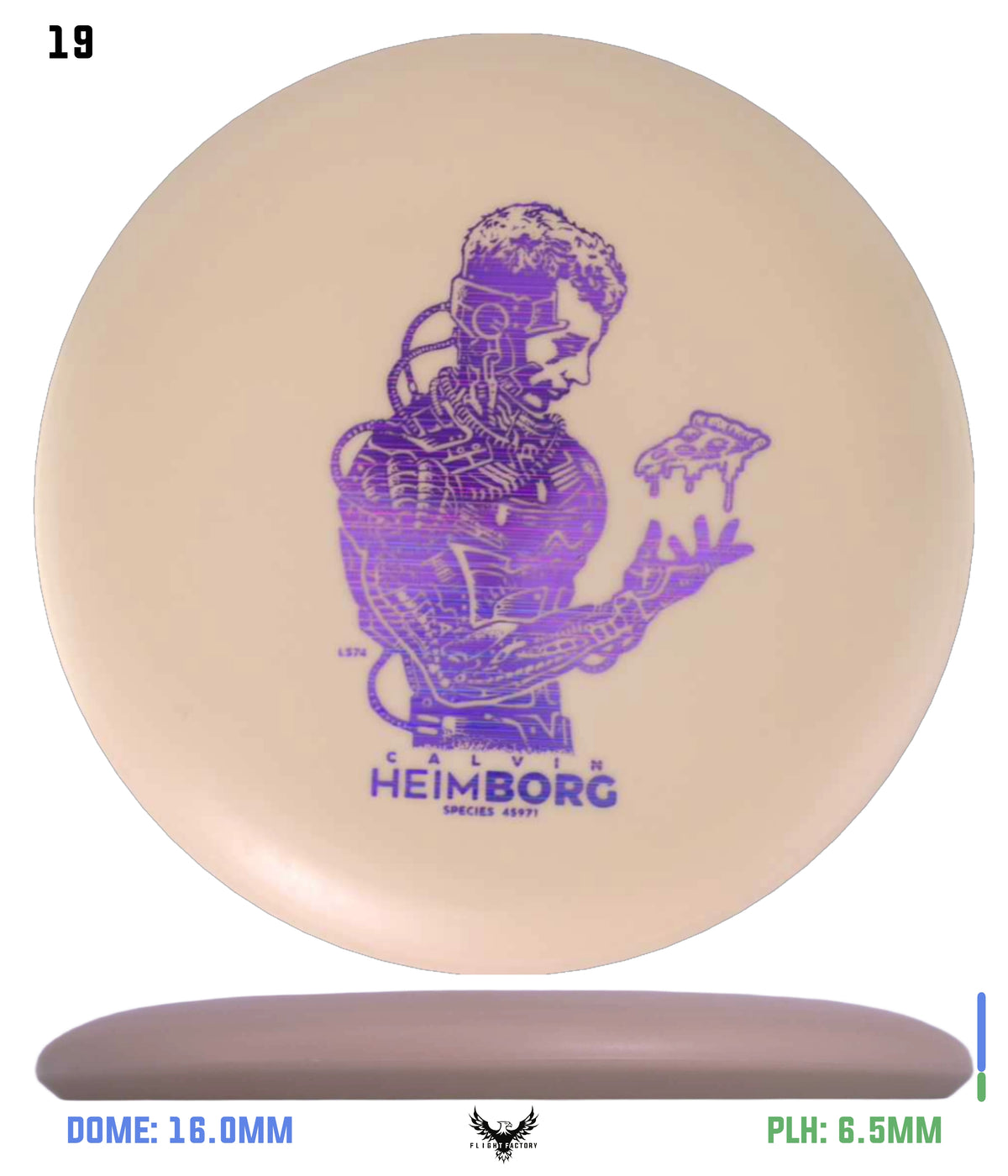 Innova Proto DX Glow Aviar - Calvin HeimBORG Slice