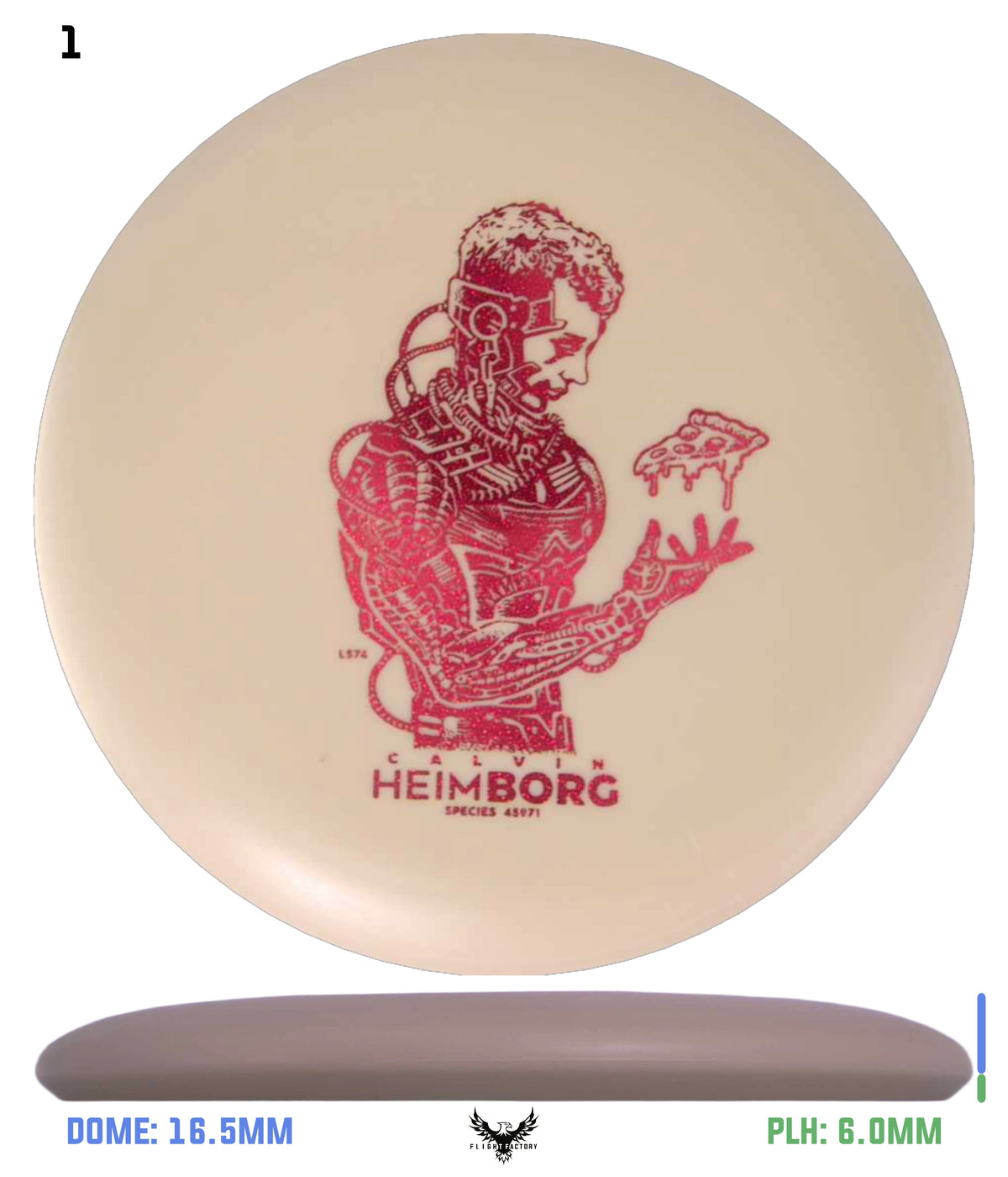 Innova Proto DX Glow Aviar - Calvin HeimBORG Slice