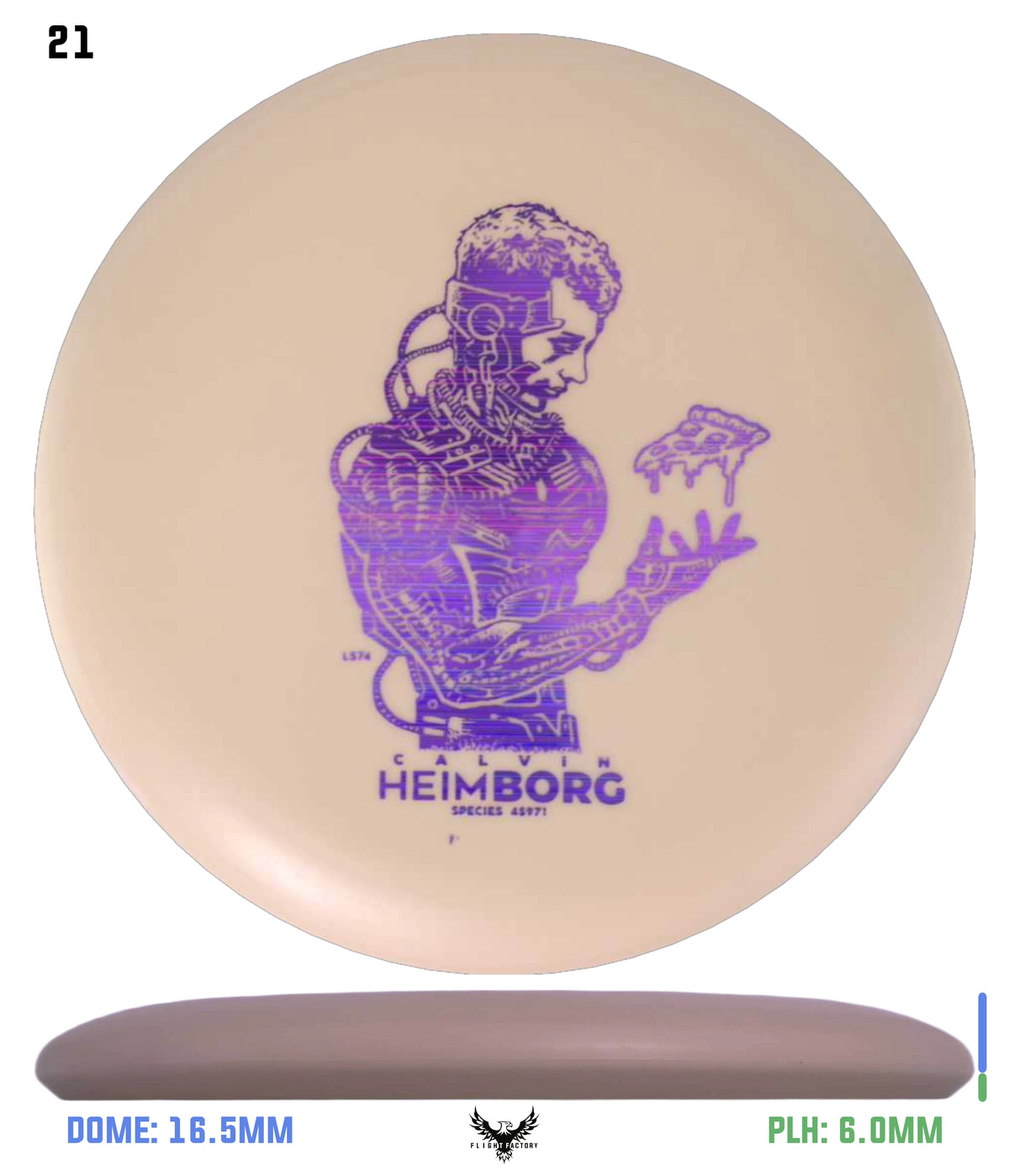 Innova Proto DX Glow Aviar - Calvin HeimBORG Slice