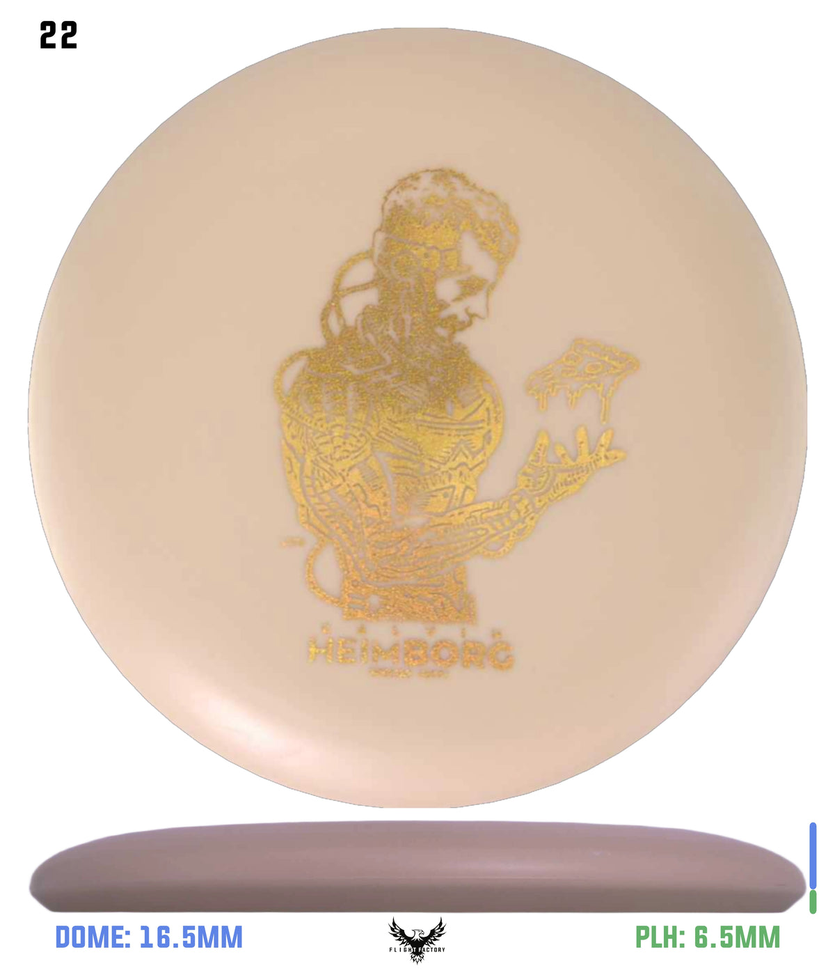 Innova Proto DX Glow Aviar - Calvin HeimBORG Slice