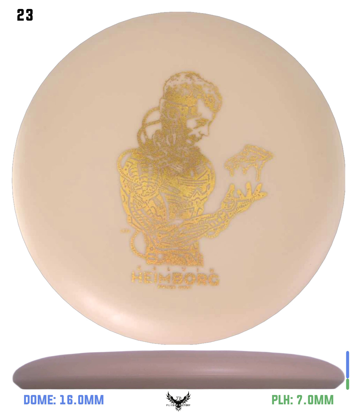 Innova Proto DX Glow Aviar - Calvin HeimBORG Slice