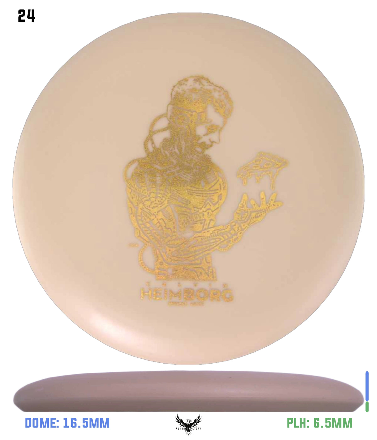 Innova Proto DX Glow Aviar - Calvin HeimBORG Slice