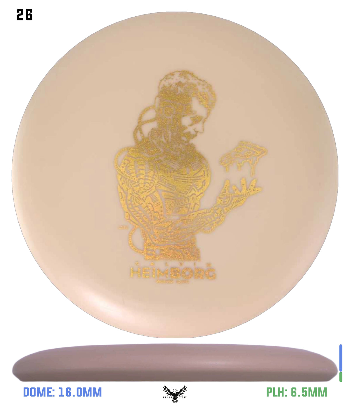 Innova Proto DX Glow Aviar - Calvin HeimBORG Slice