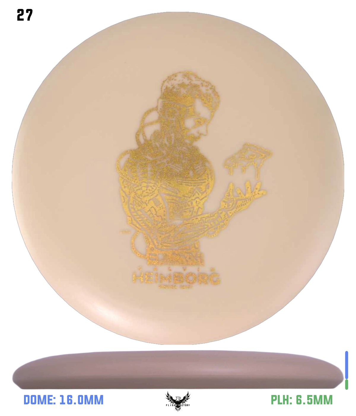 Innova Proto DX Glow Aviar - Calvin HeimBORG Slice