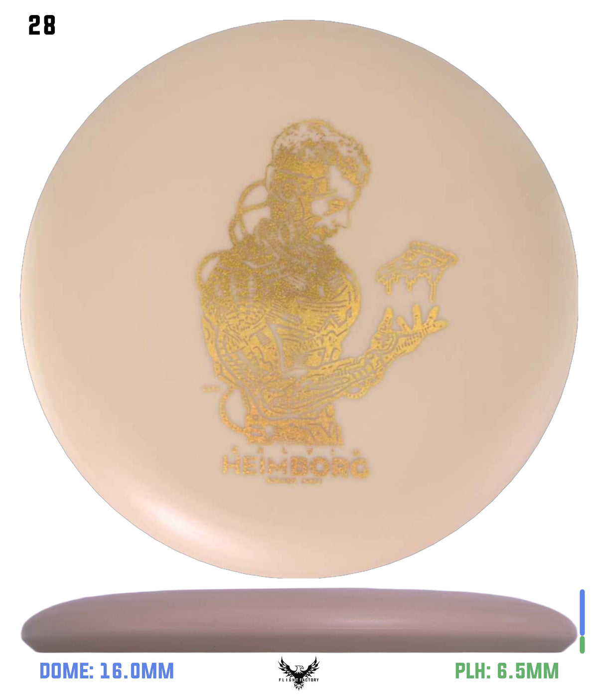 Innova Proto DX Glow Aviar - Calvin HeimBORG Slice