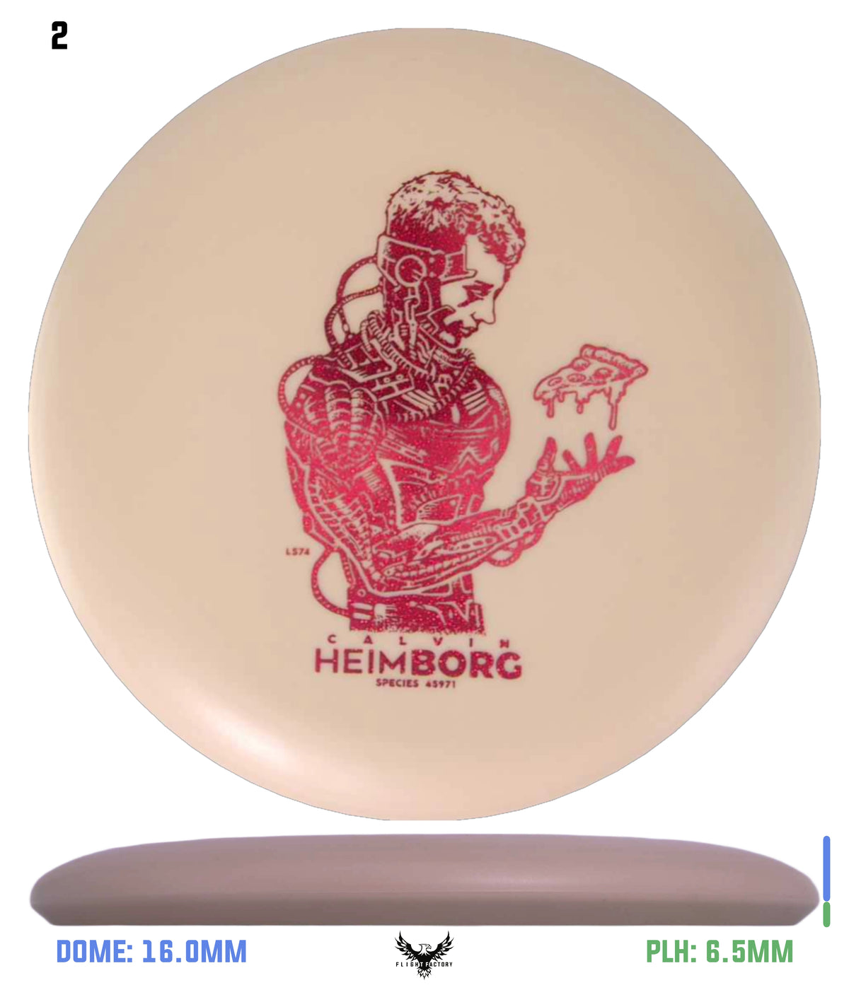 Innova Proto DX Glow Aviar - Calvin HeimBORG Slice