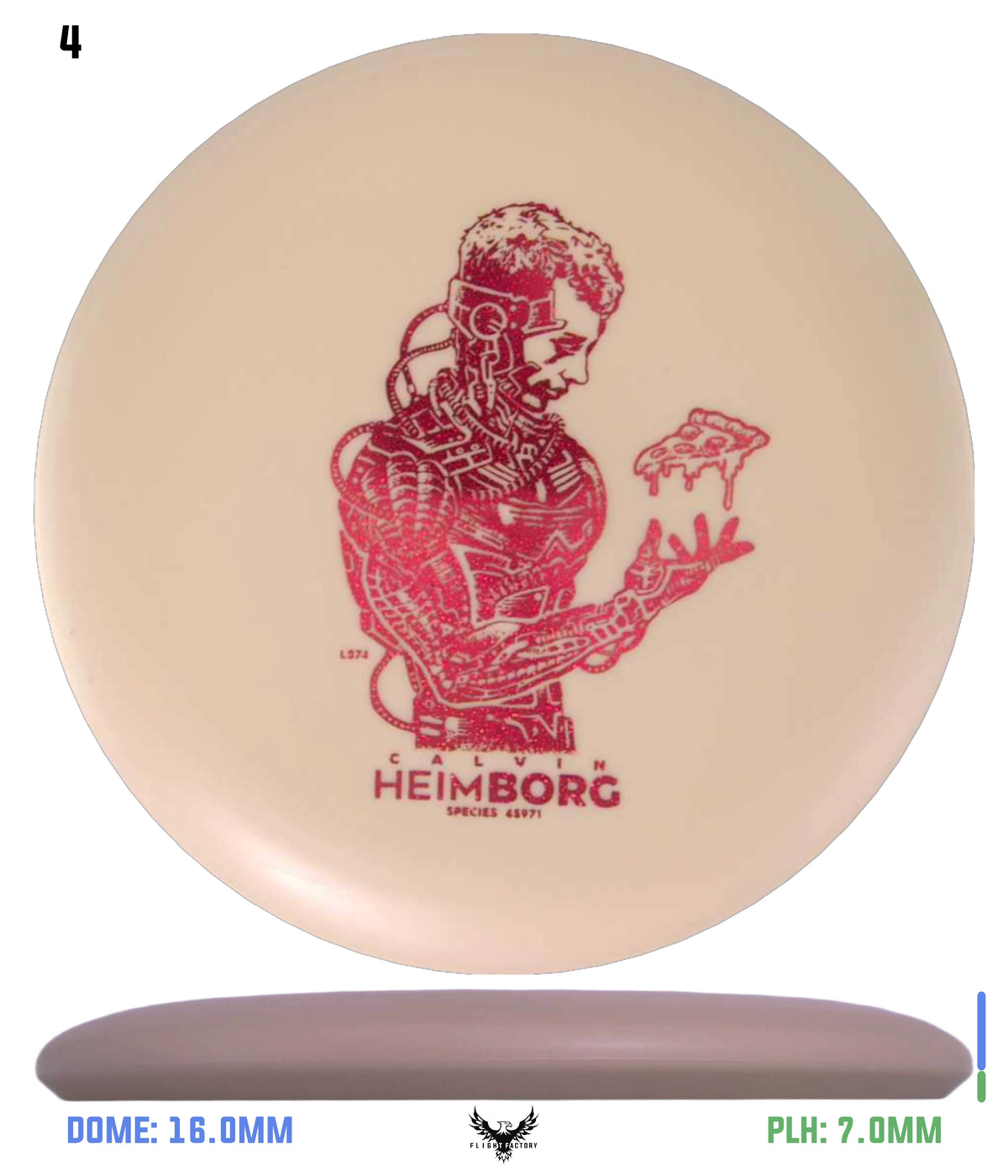 Innova Proto DX Glow Aviar - Calvin HeimBORG Slice
