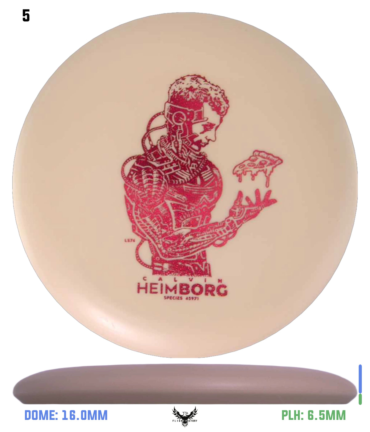 Innova Proto DX Glow Aviar - Calvin HeimBORG Slice