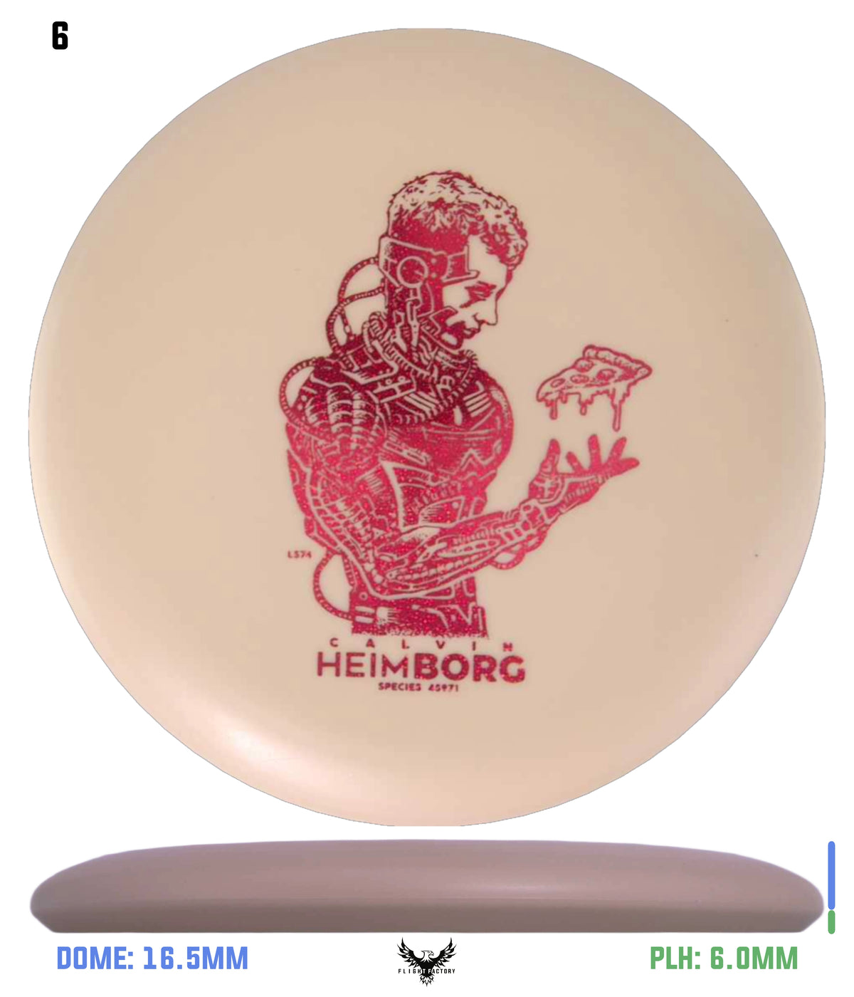 Innova Proto DX Glow Aviar - Calvin HeimBORG Slice