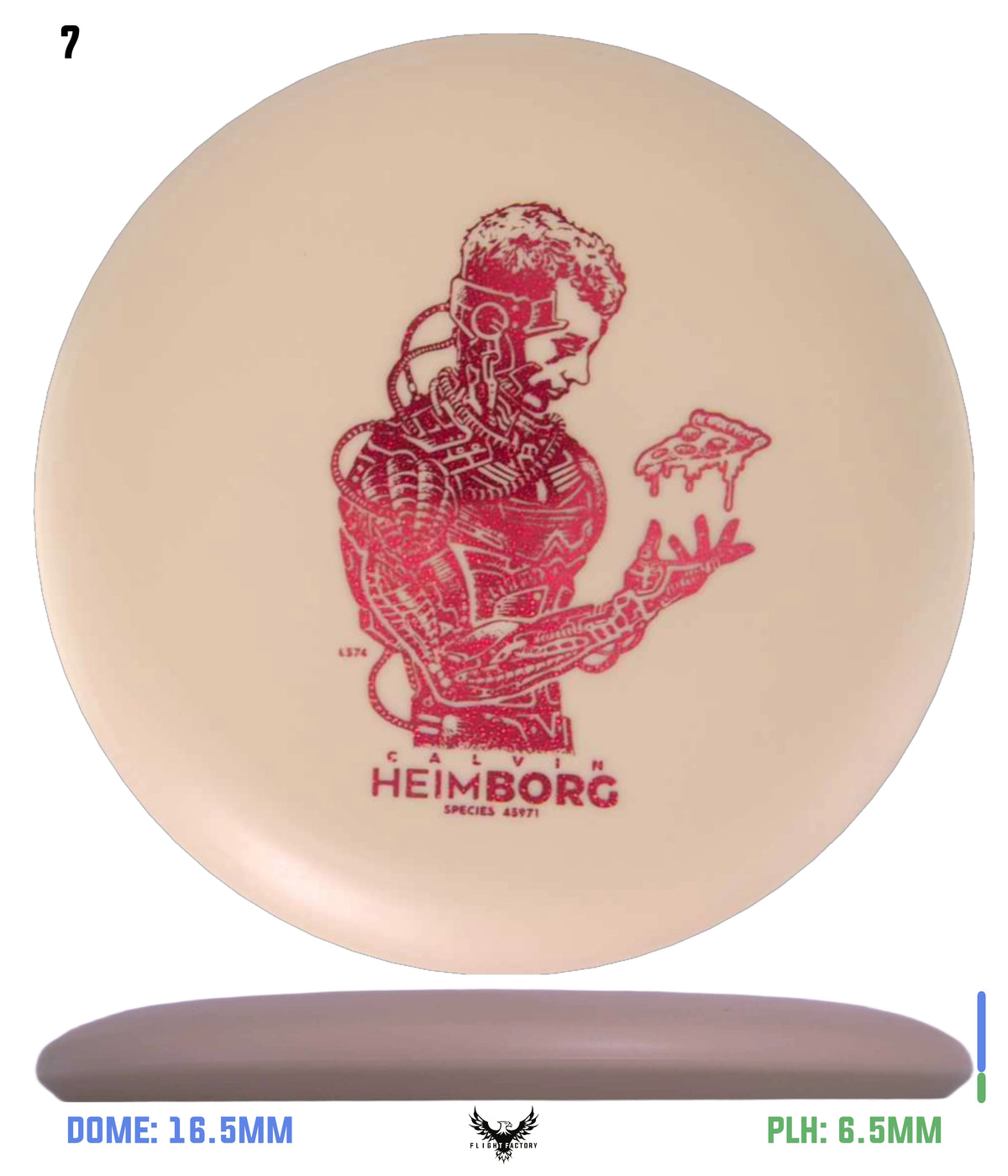 Innova Proto DX Glow Aviar - Calvin HeimBORG Slice