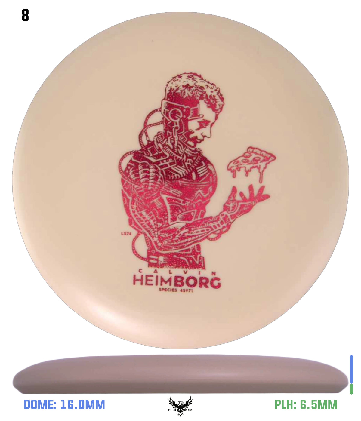 Innova Proto DX Glow Aviar - Calvin HeimBORG Slice