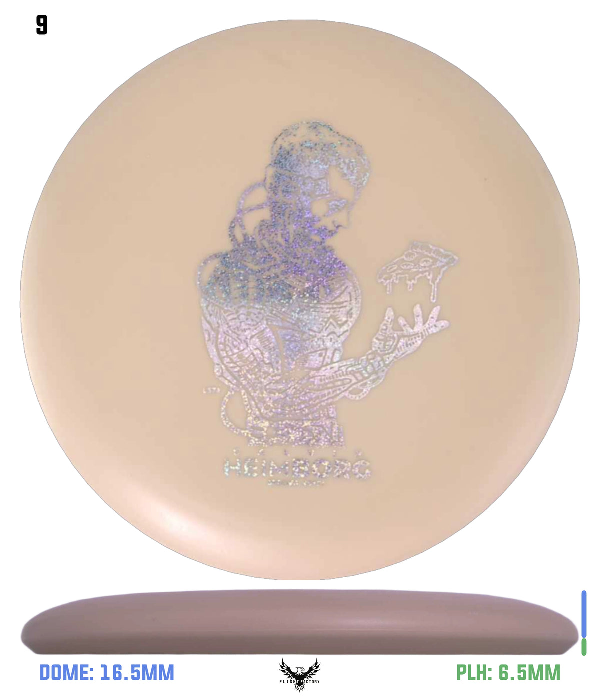 Innova Proto DX Glow Aviar - Calvin HeimBORG Slice