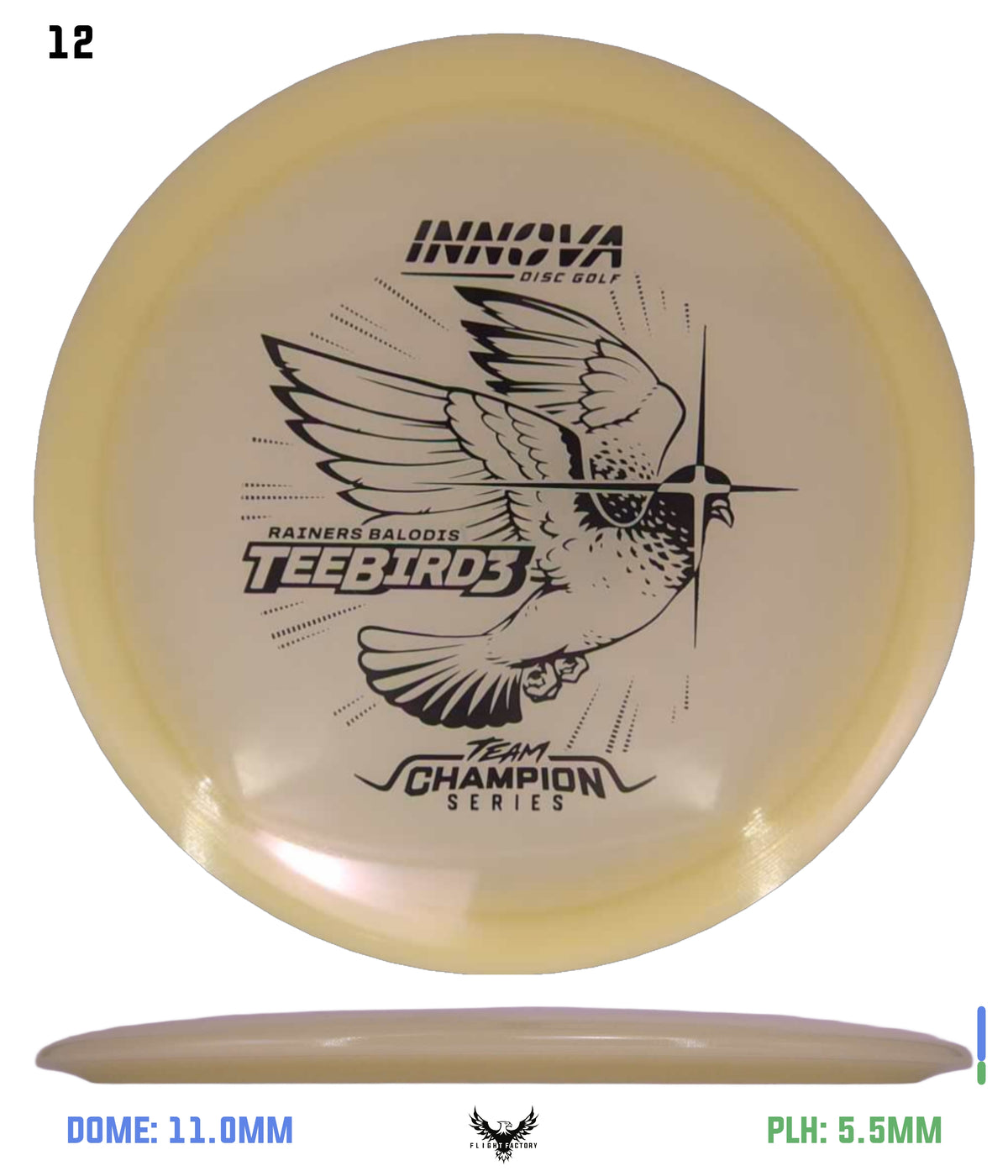 Innova Proto Glow Champion Teebird3 - Rainers Balodis 2026 Tour Series