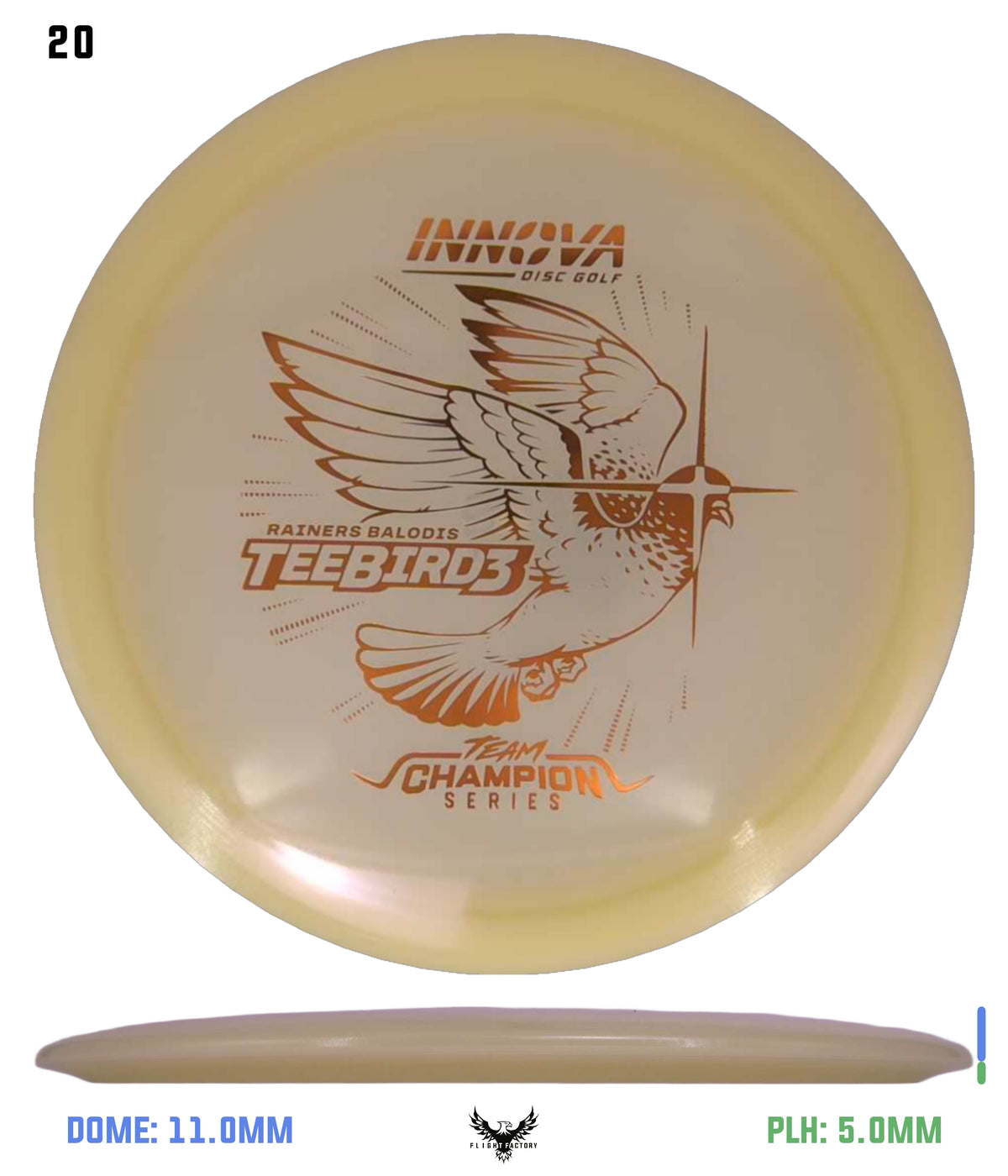 Innova Proto Glow Champion Teebird3 - Rainers Balodis 2026 Tour Series