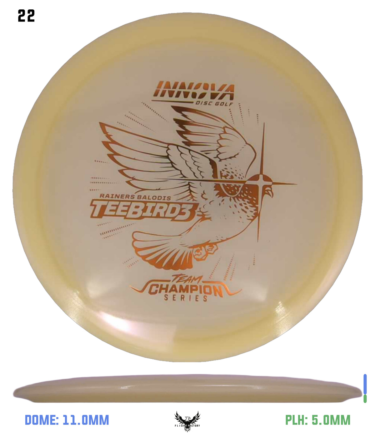Innova Proto Glow Champion Teebird3 - Rainers Balodis 2026 Tour Series