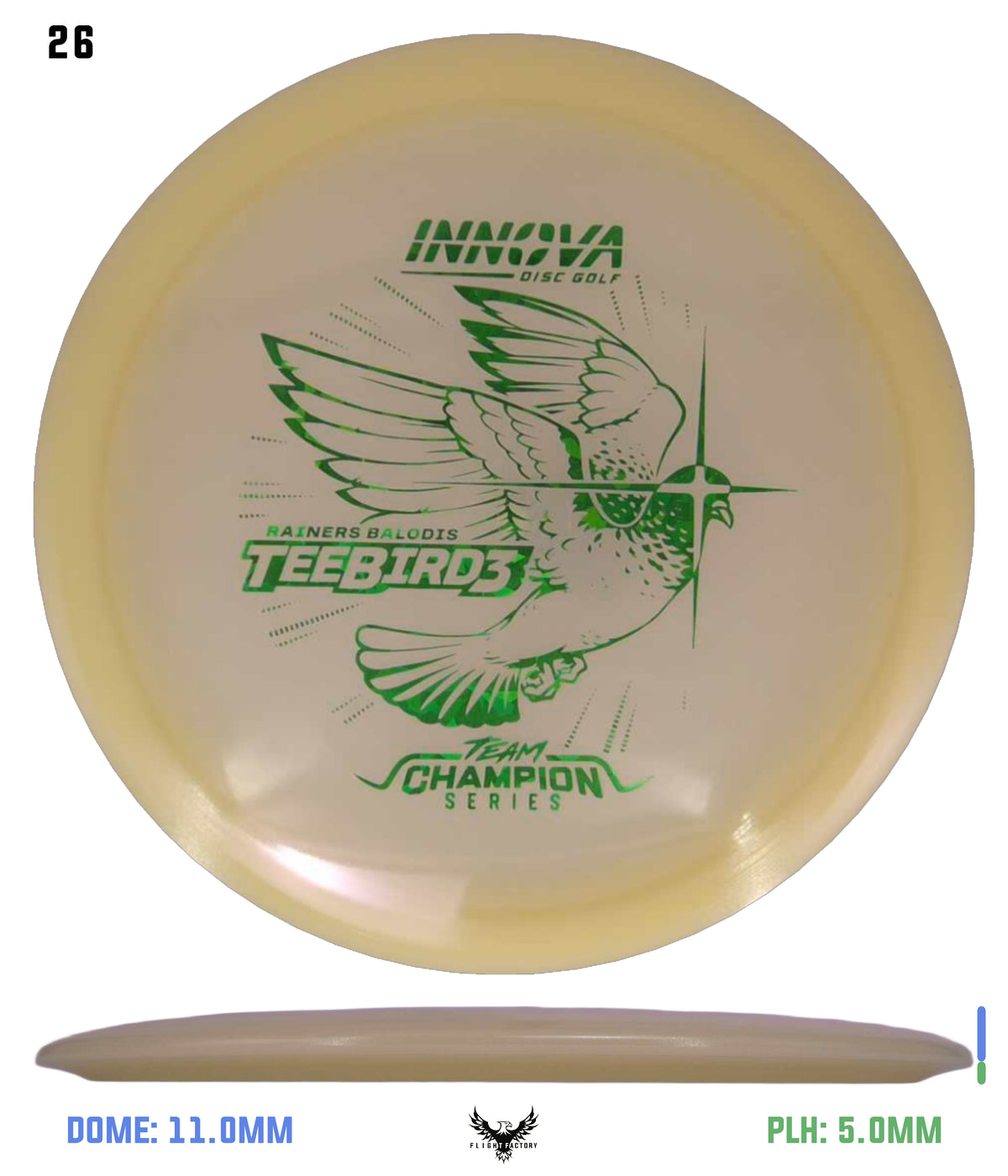 Innova Proto Glow Champion Teebird3 - Rainers Balodis 2026 Tour Series